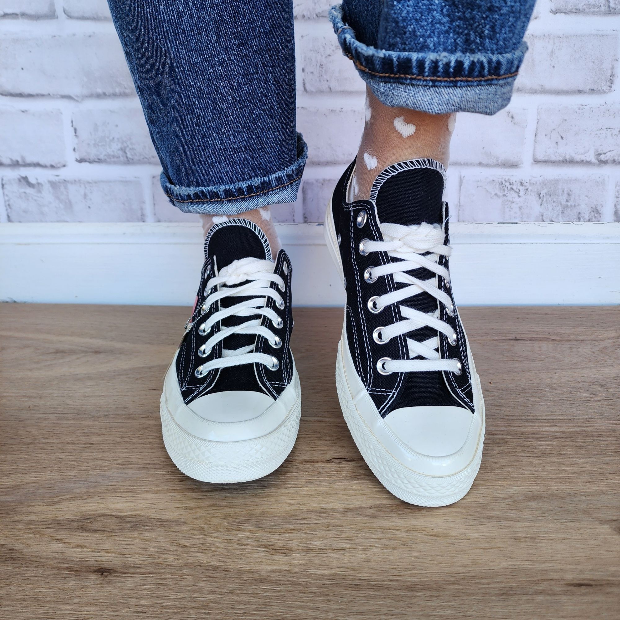 Converse ⭐Converse Chuck 70 X Comme Des Garçons Sz 10 Womens shoes Sn Size US 10 / IT 40 - 4 Thumbnail