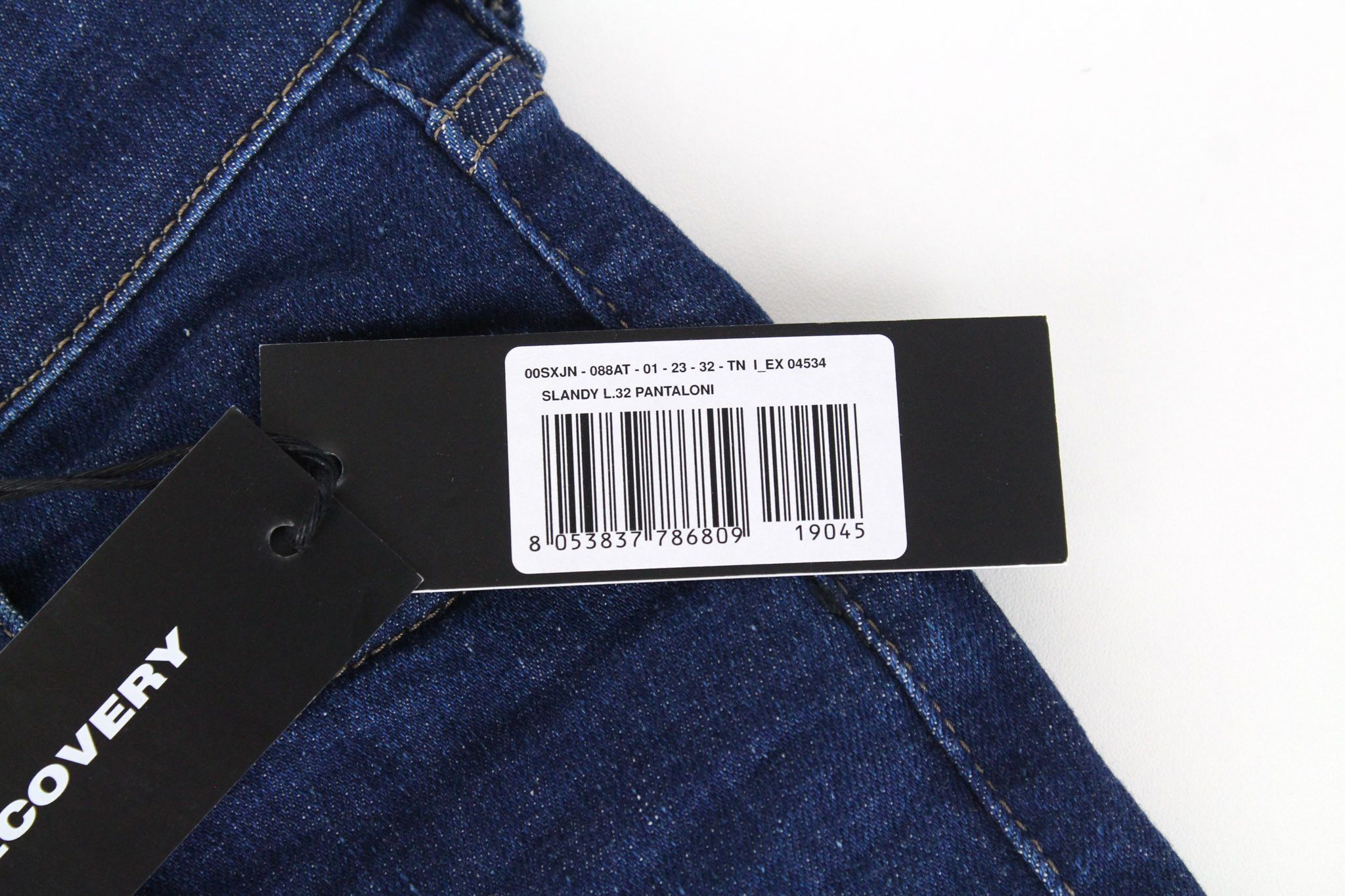 Diesel SLANDY 088AT W23/L32 Girls Blue Jeans 71079 Size 23" - 5 Thumbnail