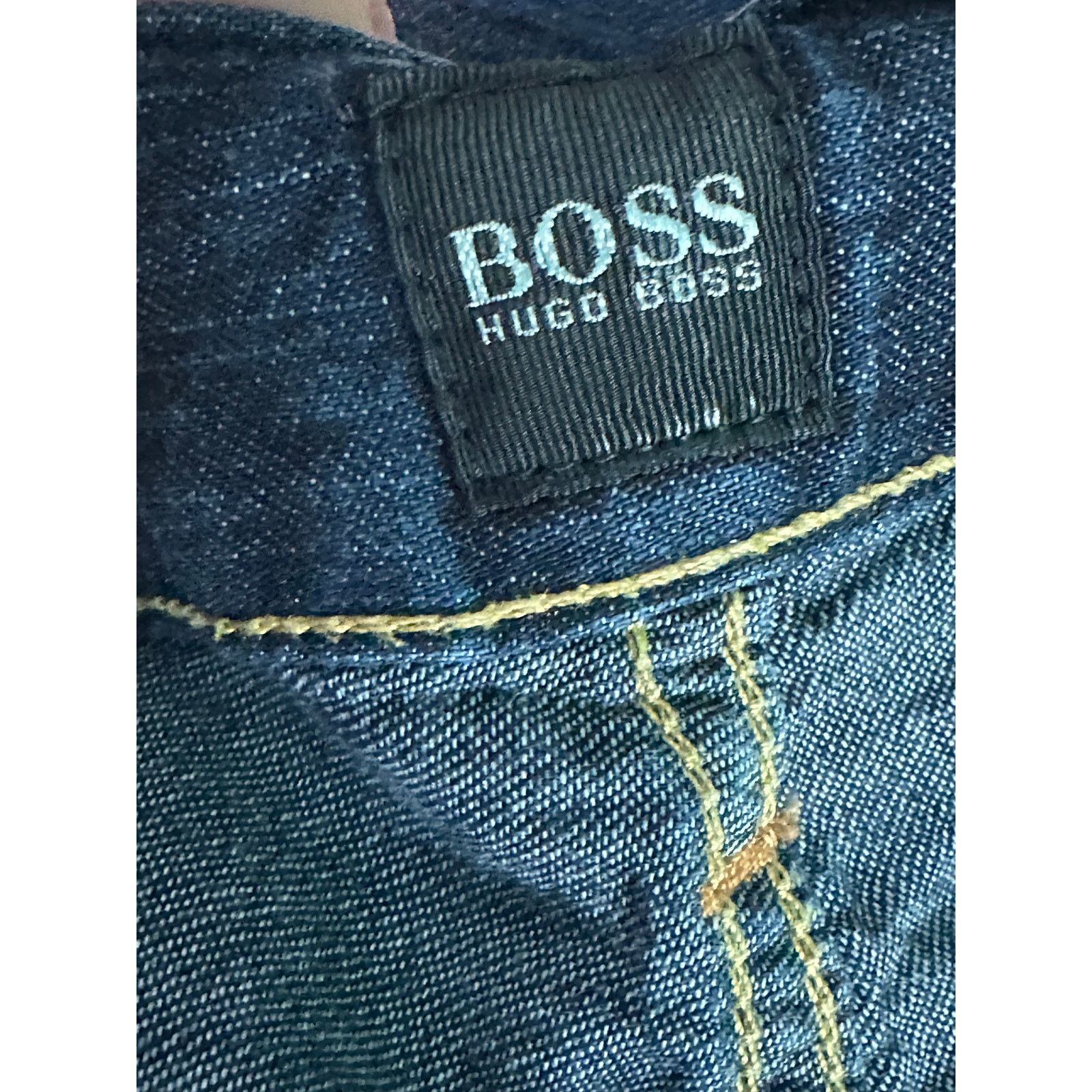 Hugo Boss Hugo Boss blue straight wider legs baggy jeans size 34 Size US 34 / EU 50 - 3 Thumbnail