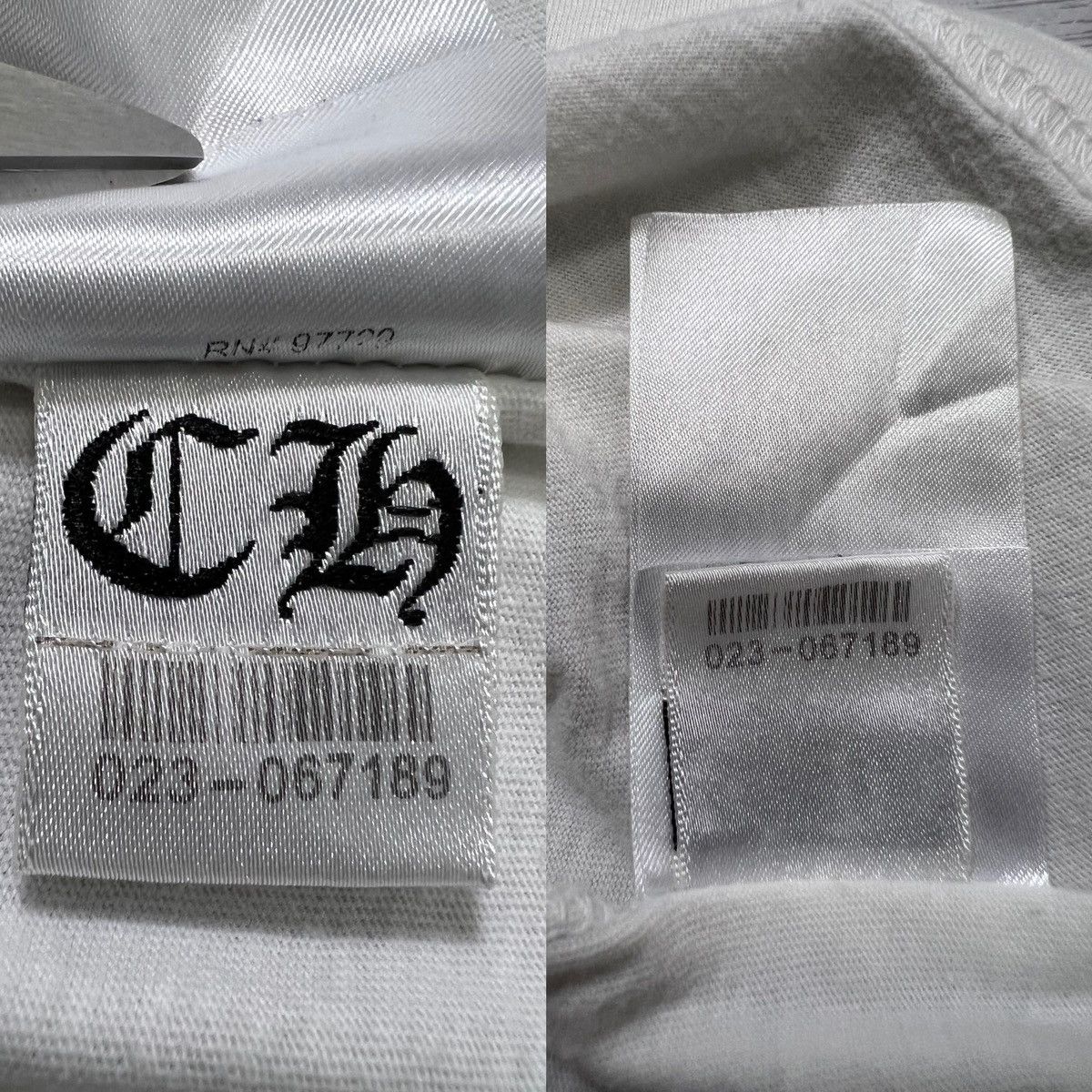 Chrome Hearts Chrome Hearts - U.S.A Exclusive Arc Logo Pocket T-Shirt Size US XL / EU 56 / 4 - 12 Thumbnail