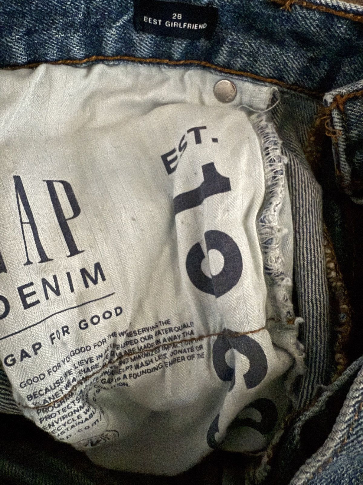 Gap gap best girlfriend jeans size 28 Size 28" / US 6 / IT 42 - 3 Thumbnail