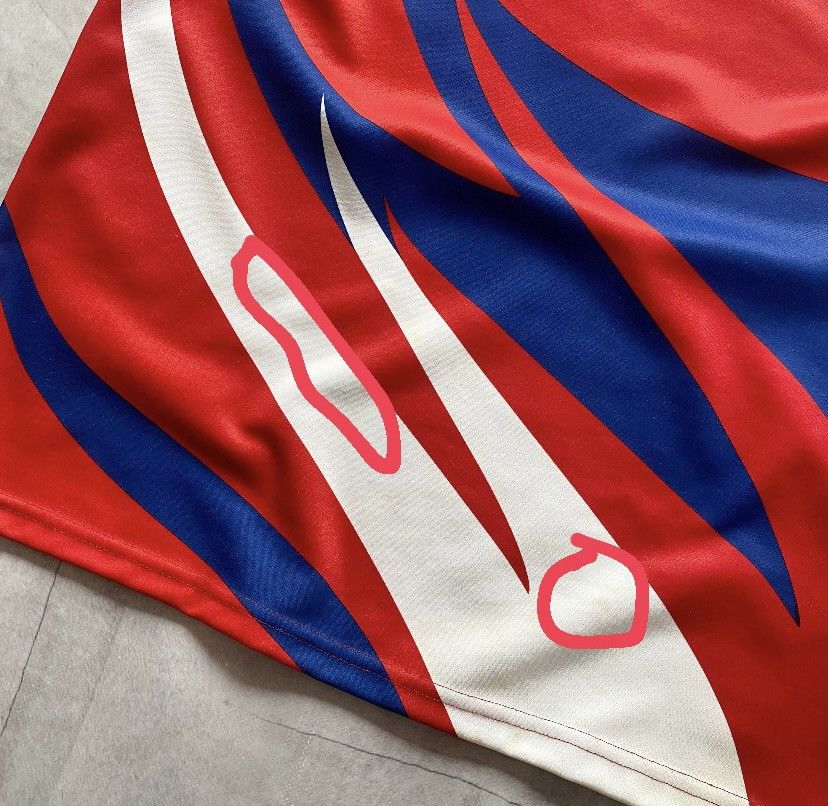 Canterbury of New Zealand × Cotton Traders Rare 1998 Hull Kingston Rovers Home Rugby Jersey Tee Size US M / EU 48-50 / 2 - 3 Thumbnail