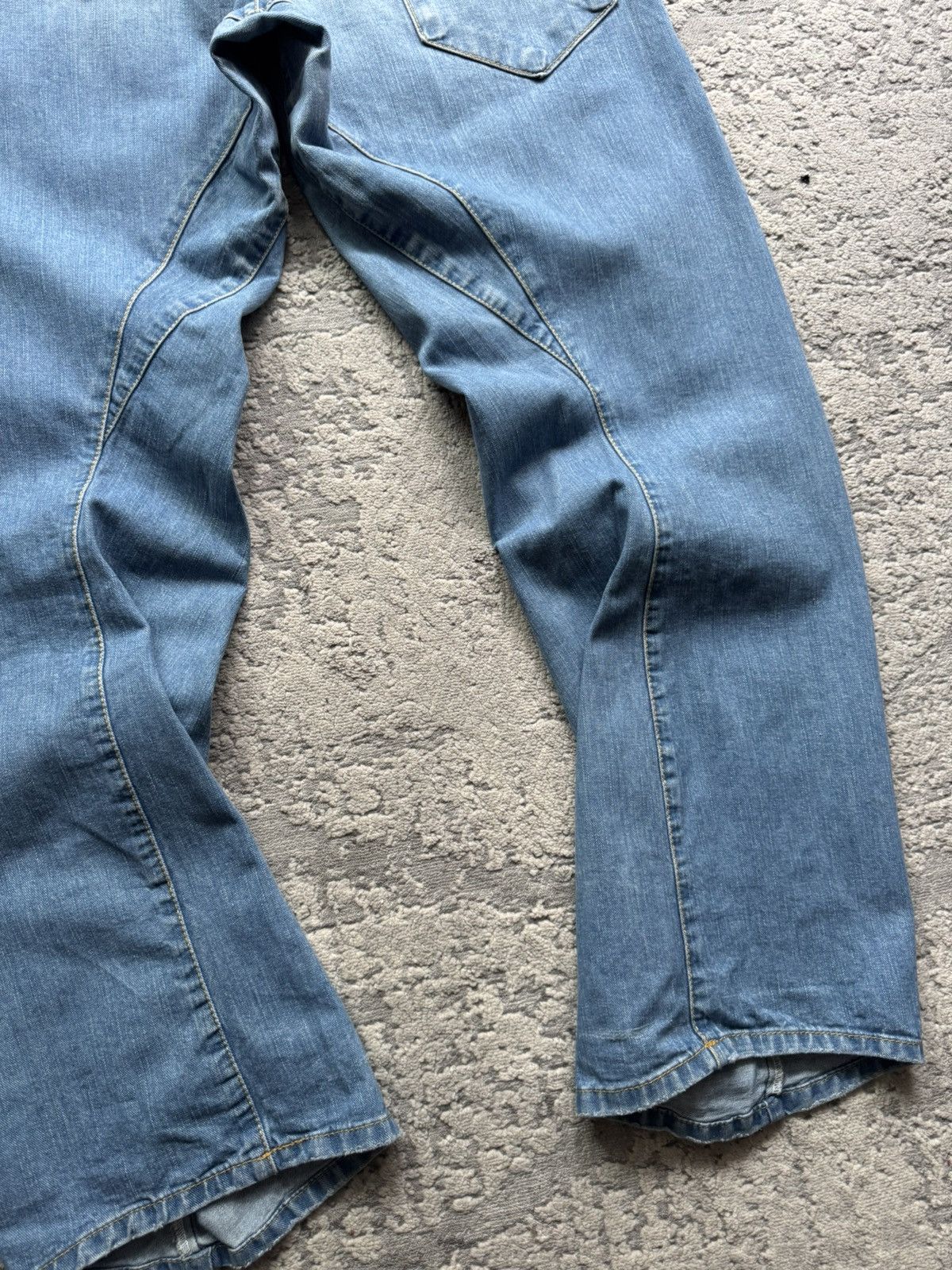 Levi's Vintage Clothing Levis Engineered Buckle Back Vintage Twisted Jeans 31x32 Size US 31 - 9 Thumbnail