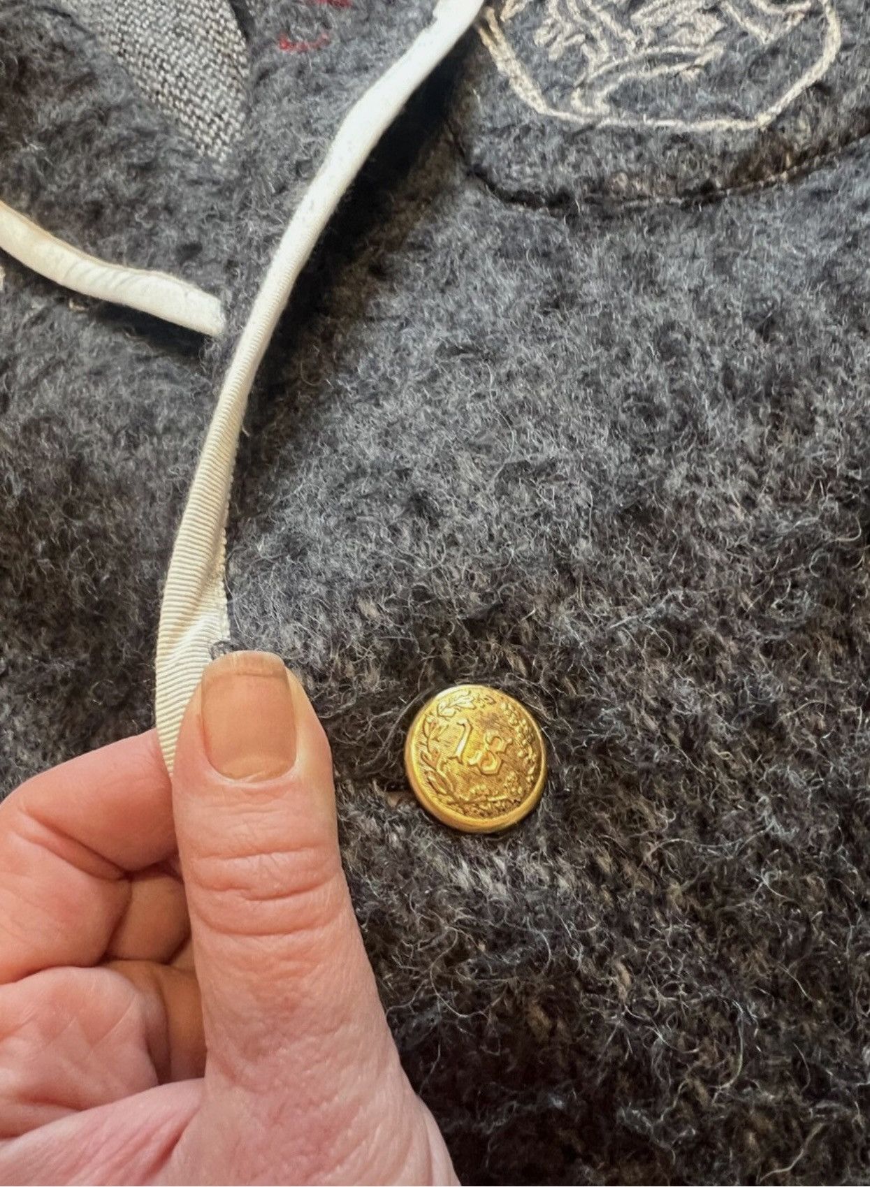 R13 R13 Wool Oversized Blazer – Size XS (Oversized / Unisex) Size 38S - 10 Thumbnail