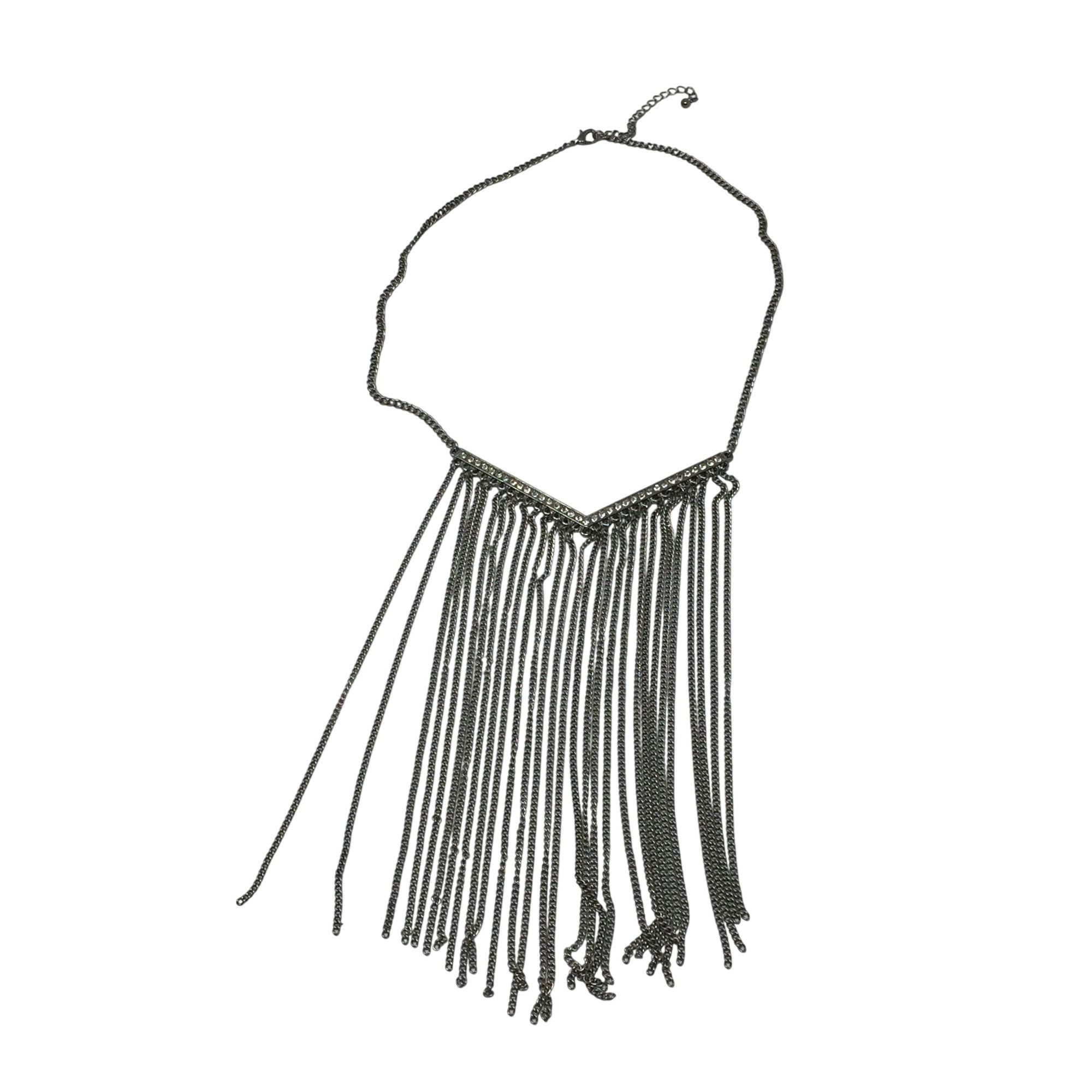 Other Women's Matching Jewelry Set- Waterfall Statement Necklace, Size ONE SIZE - 24 Thumbnail