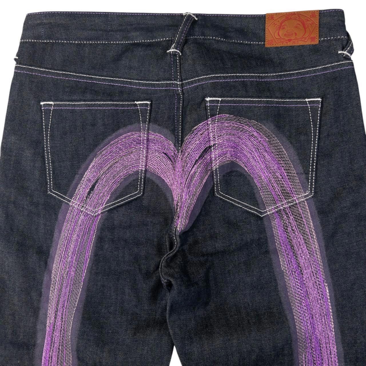 Evisu Vintage Evisu Embroidered Daicock Denim Jeans Size W31 Size US 31 - 2 Thumbnail
