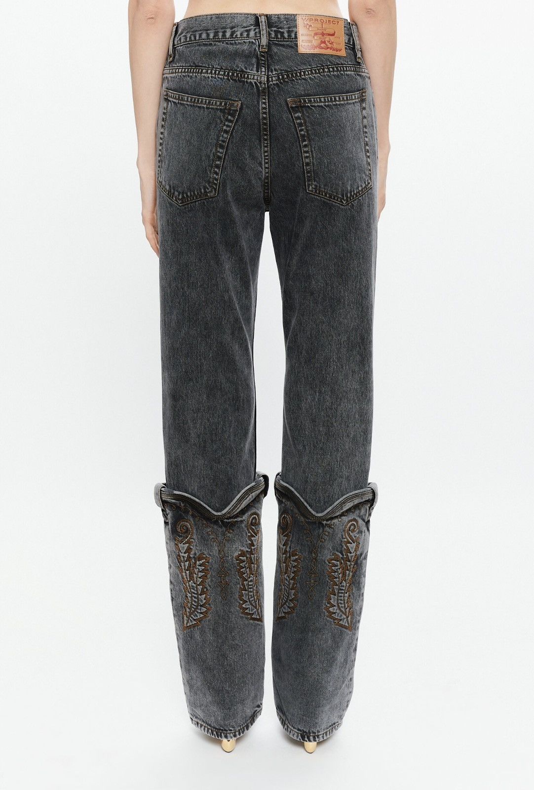 Y/Project NWT - Y/PROJECT Cowboy Cuffs Jeans Size 28" / US 6 / IT 42 - 2 Thumbnail