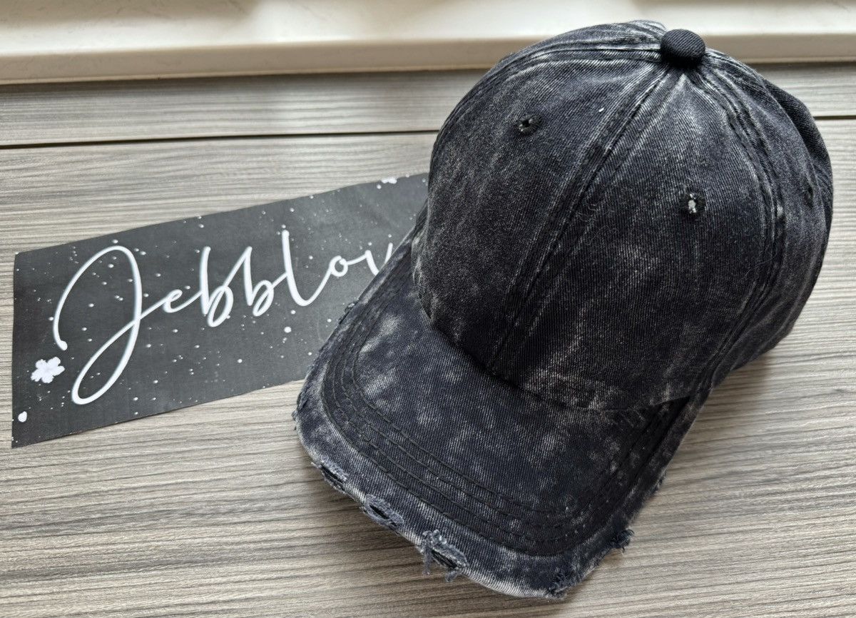 Japanese Brand Tie dye vintage distressed utility grunge raw cap hat Size ONE SIZE - 1 Thumbnail
