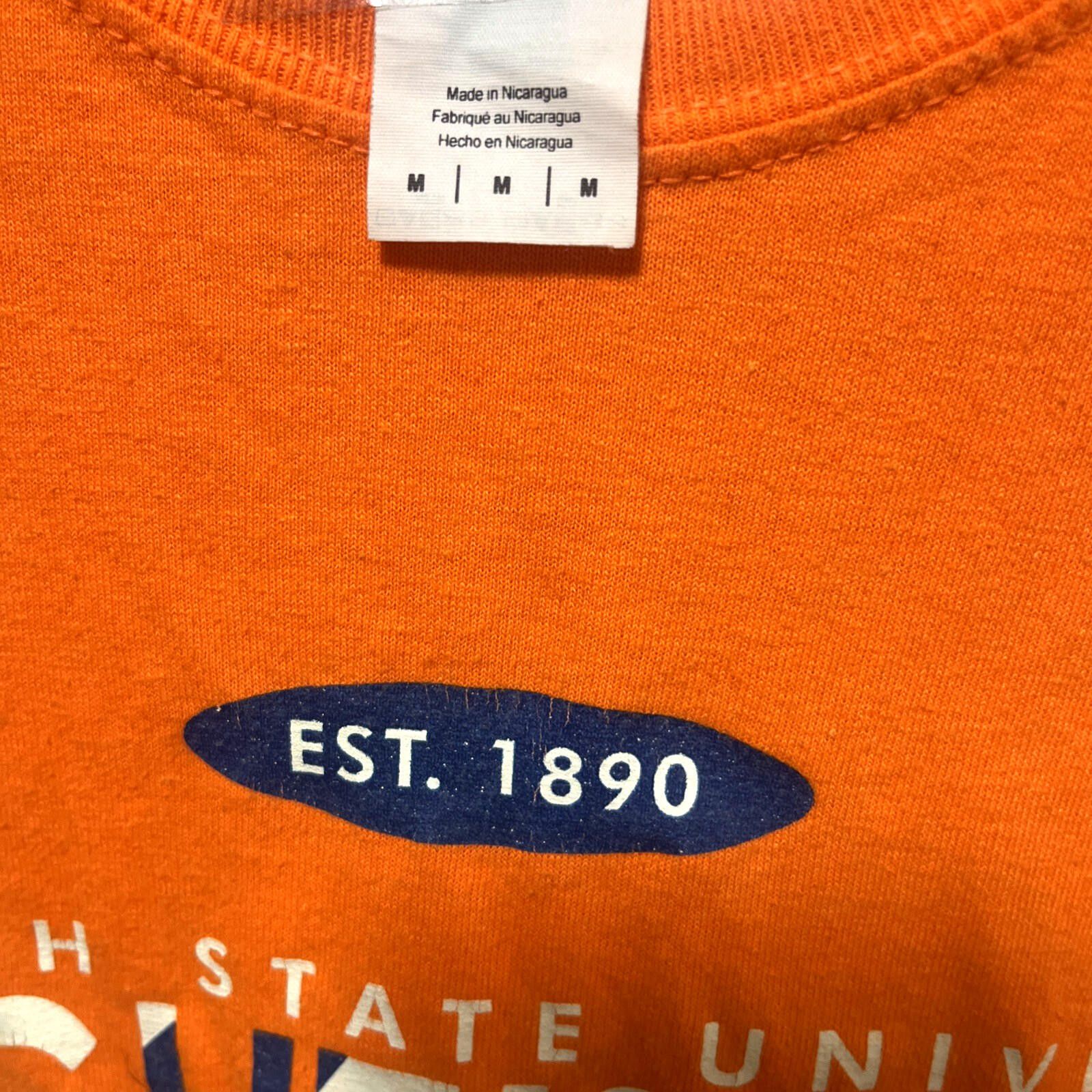 Gildan Savannah State University Tigers Shirt Men's Med College Tee Size US M / EU 48-50 / 2 - 3 Thumbnail
