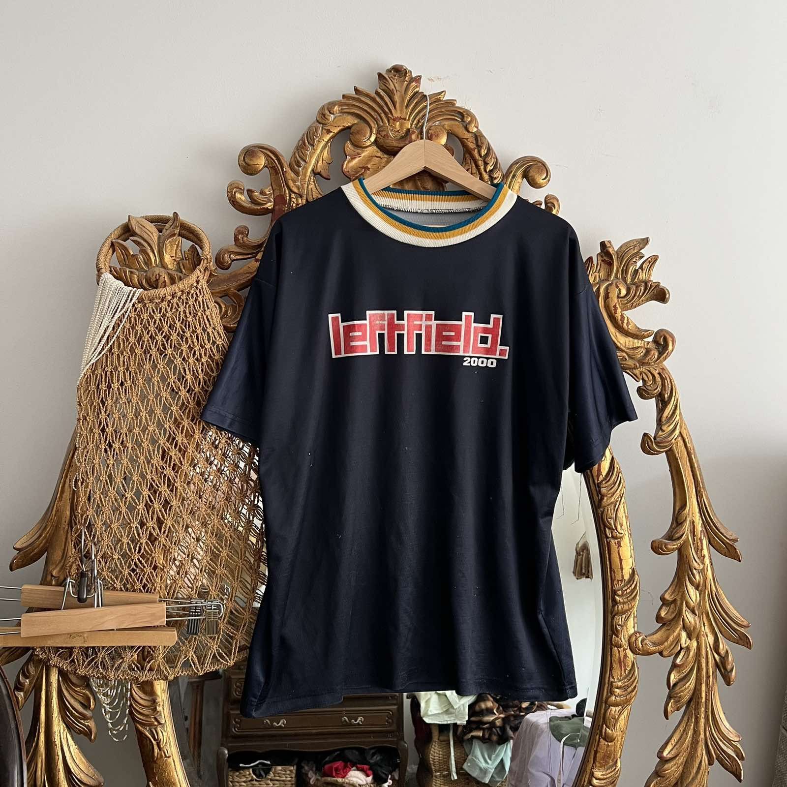 Vintage Leftfield 1999 vintage band Jersey tee Sz XL Size US XL / EU 56 / 4 - 2 Thumbnail