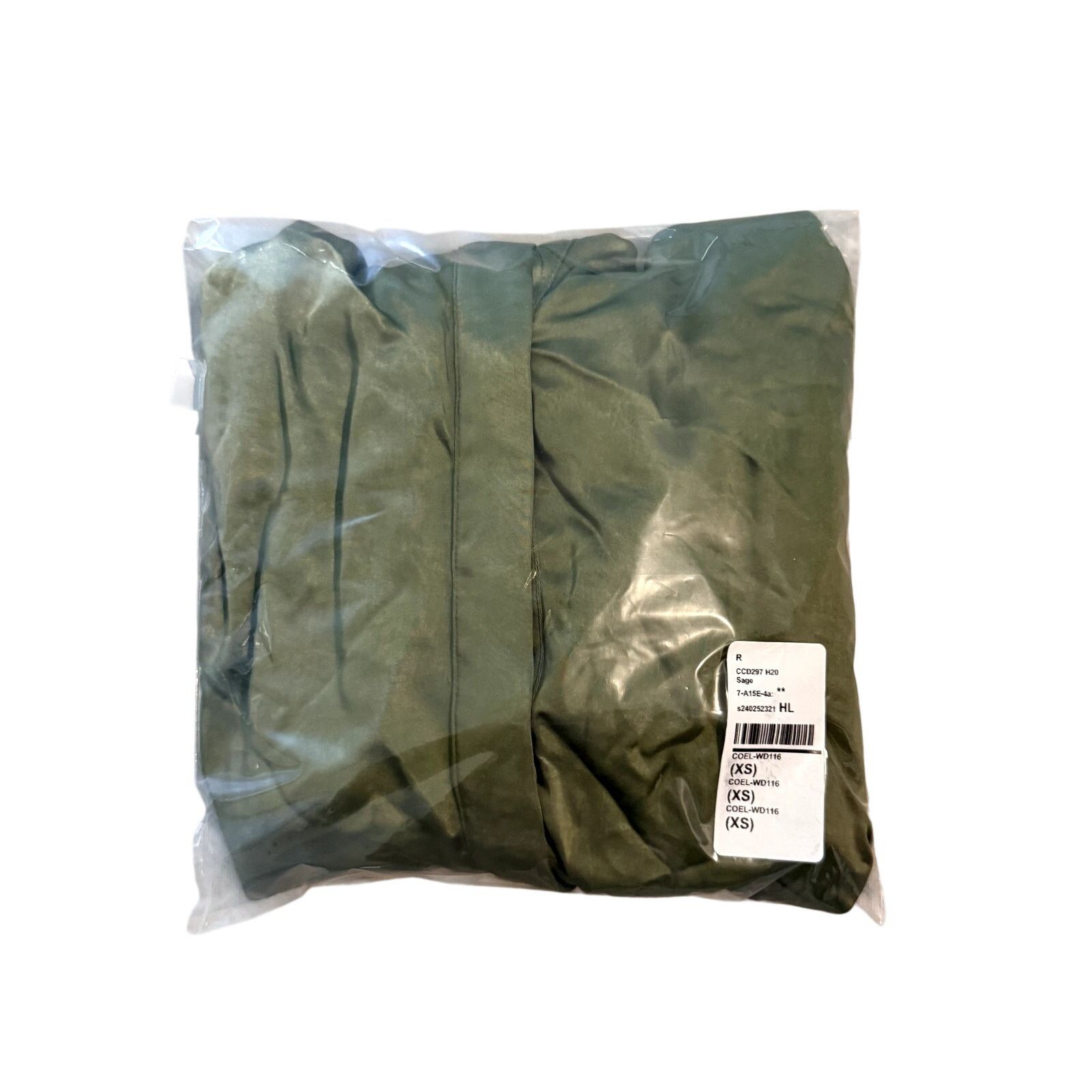 Camila Coelho Camila Coelho Priscilla Mini Dress in Sage, Size XS Size XS / US 0-2 / IT 36-38 - 7 Thumbnail