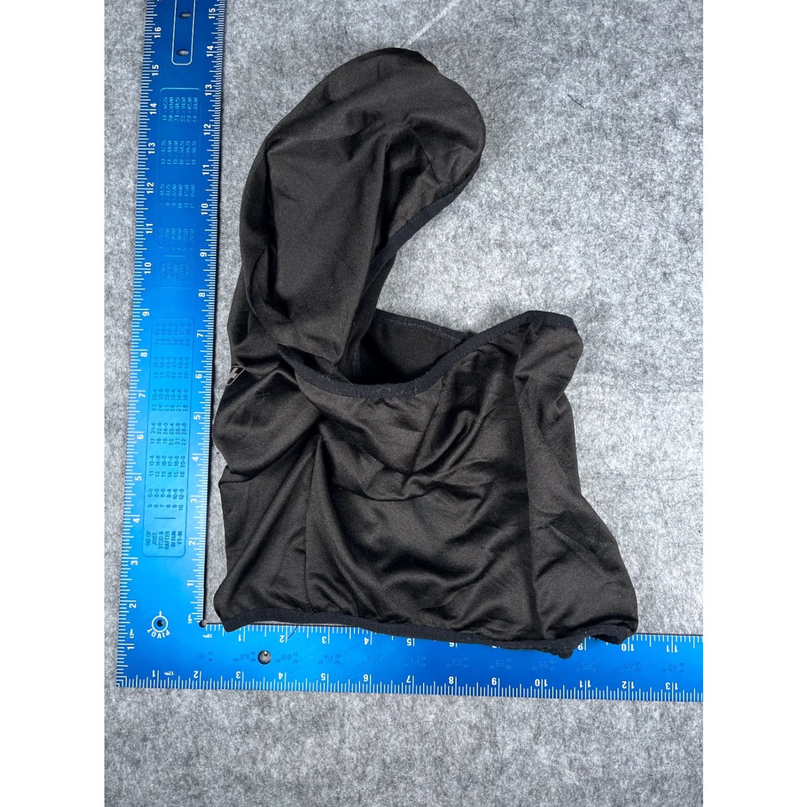 Vintage Swiss Tech Balaclava Face Neck Mask Adult One Size Black 100% Polyester Layering Size ONE SIZE - 4 Thumbnail