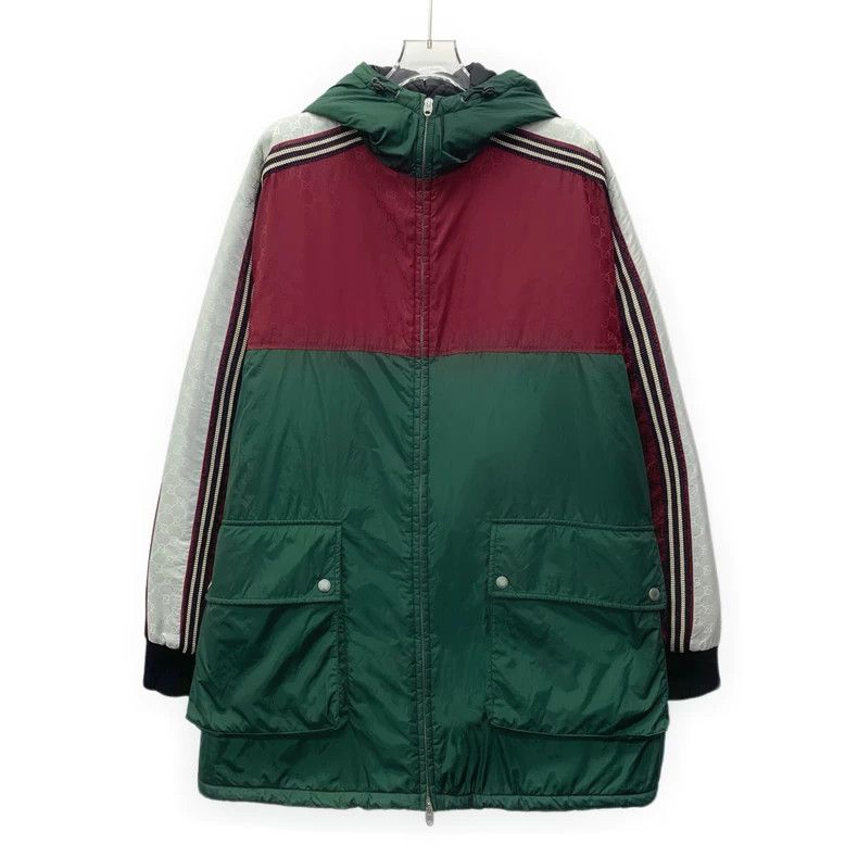 Gucci Gucci Color-blocking logo dark pattern full print stitchin Size US S / EU 44-46 / 1 - 1 Thumbnail