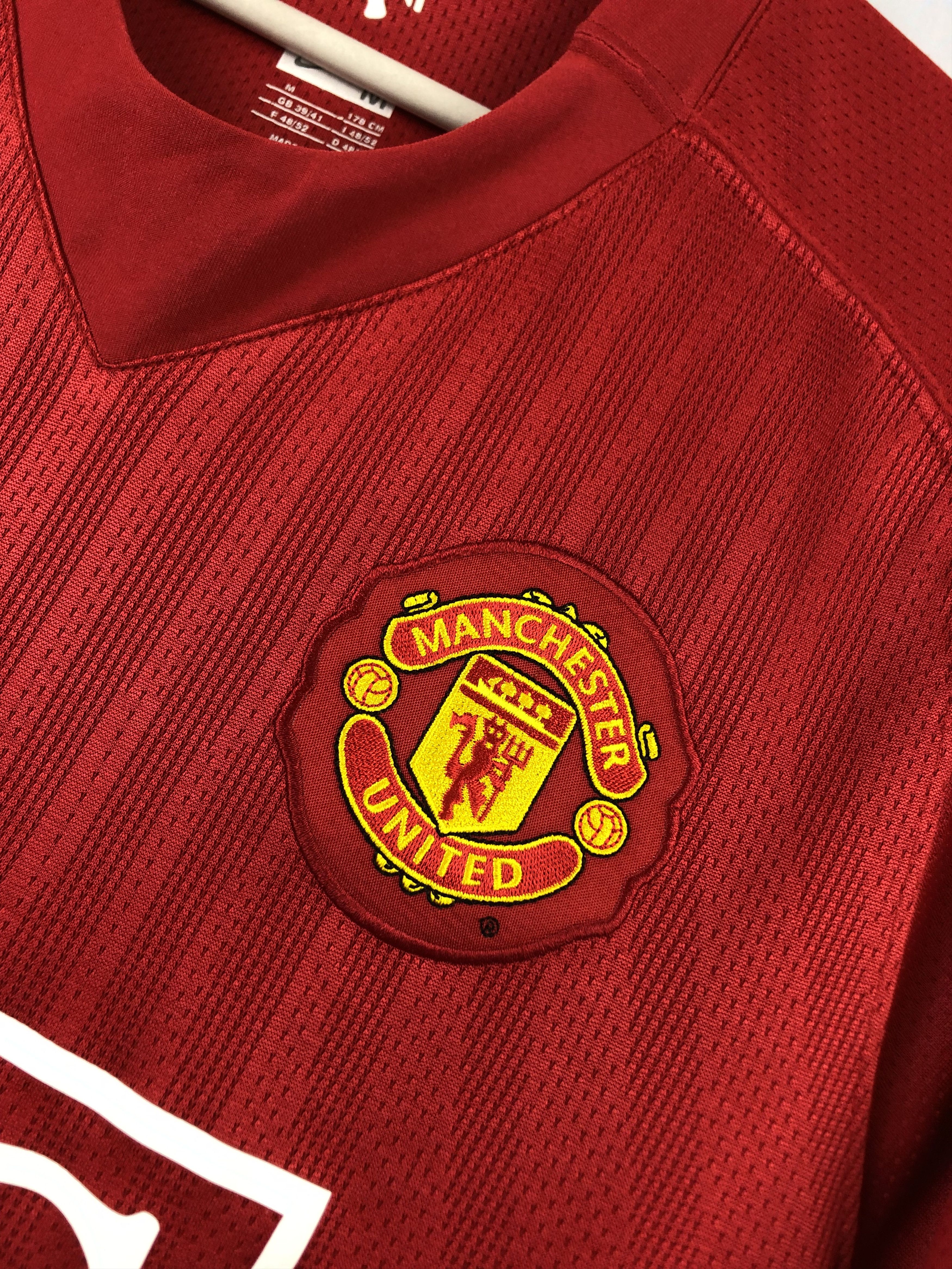 Manchester United football shirt 2007 #10 Rooney Nike Jersey