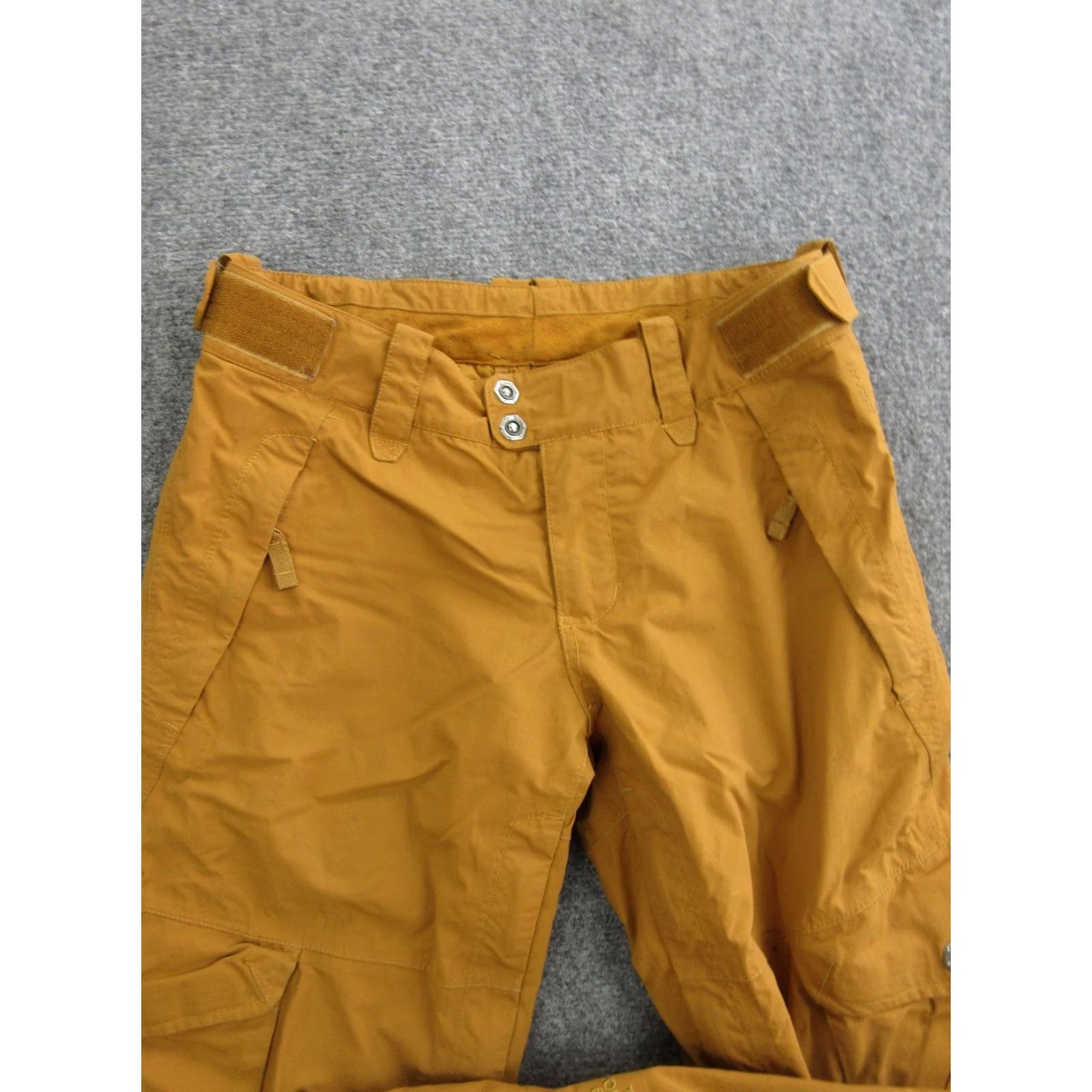 The North Face The North Face Snow Pants Womens Small Yellow Insulated Ski Cargo Flare Leg Size 28" / US 6 / IT 42 - 7 Thumbnail
