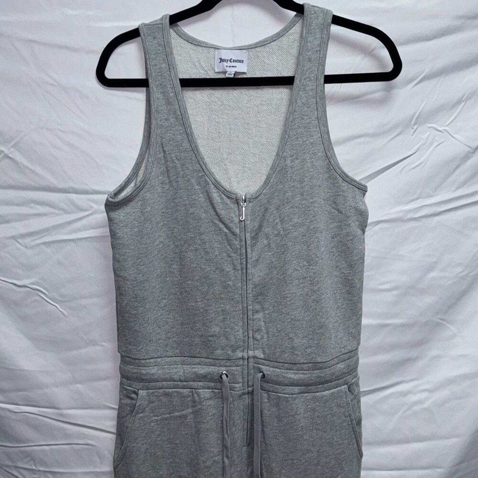 Juicy Couture Juicy Couture grey terry cloth jumpsuit | Sz M Size 30" / US 8 / IT 44 - 3 Thumbnail