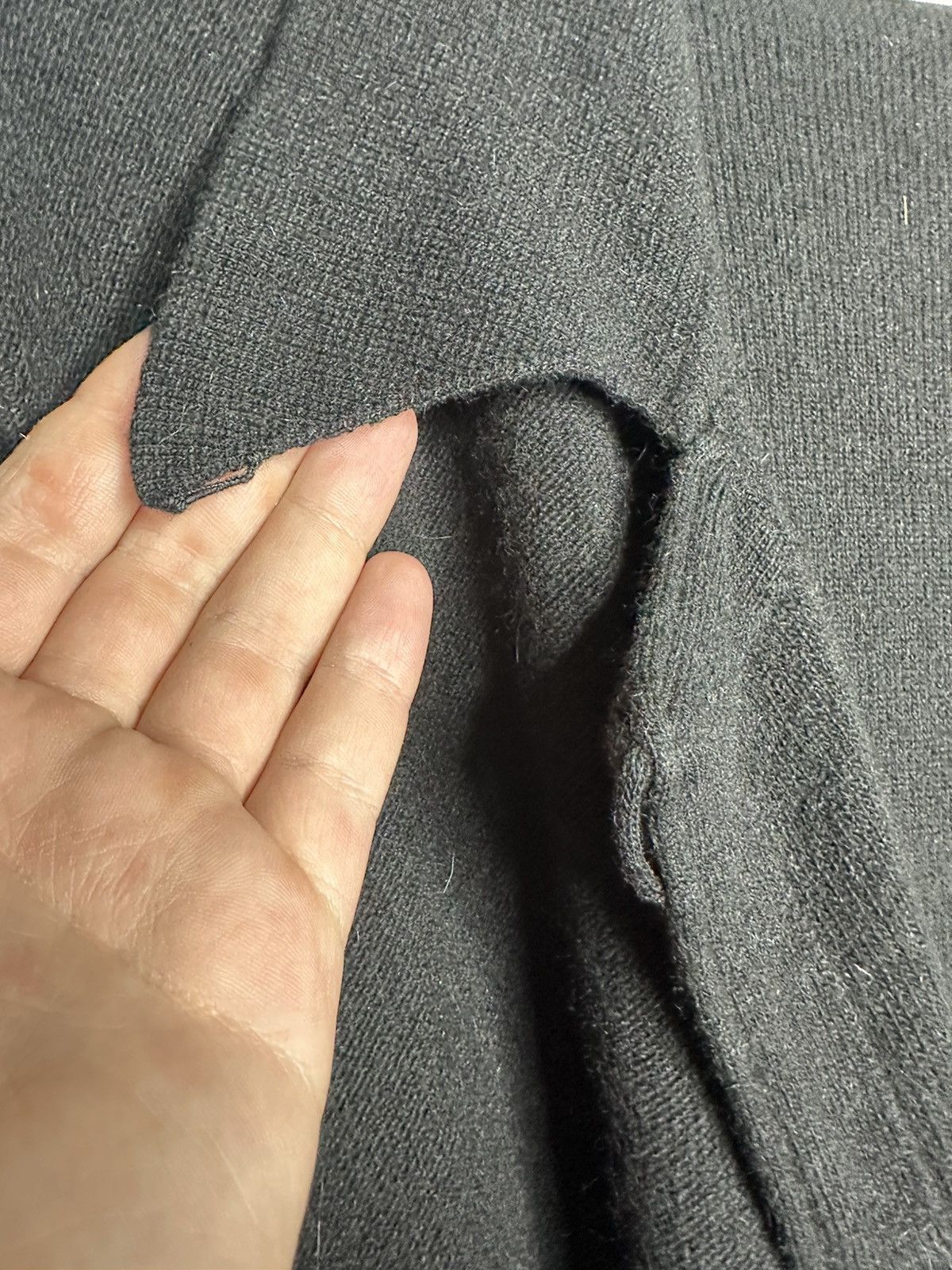 Sonia Rykiel Sonia Rykiel Paris Wool Knit Cardigan Top Asymmetric Bow Size L / US 10 / IT 46 - 12 Thumbnail