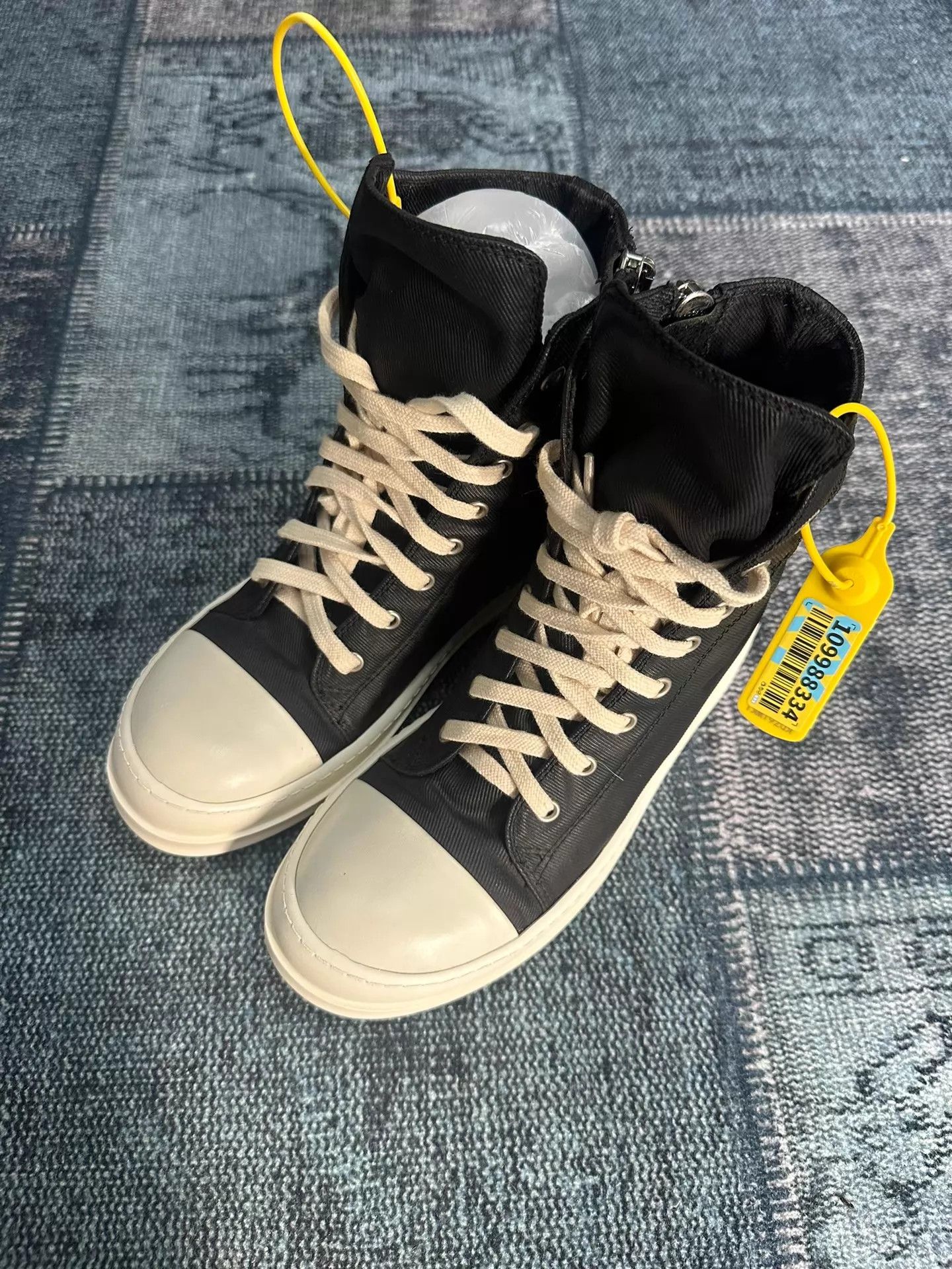 Rick Owens Rick Owens DRKSHDW Waxed Big Converse 39 Size US 6 / EU 39 - 3 Thumbnail