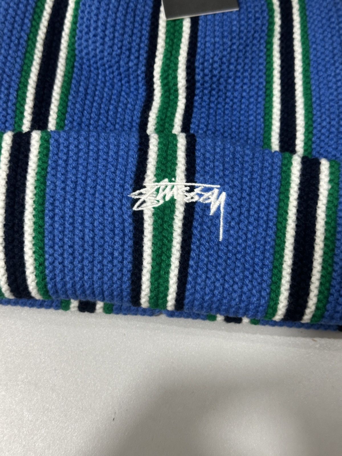 Stussy Stussy beanie Vertical Stripe cuff Size ONE SIZE - 3 Thumbnail
