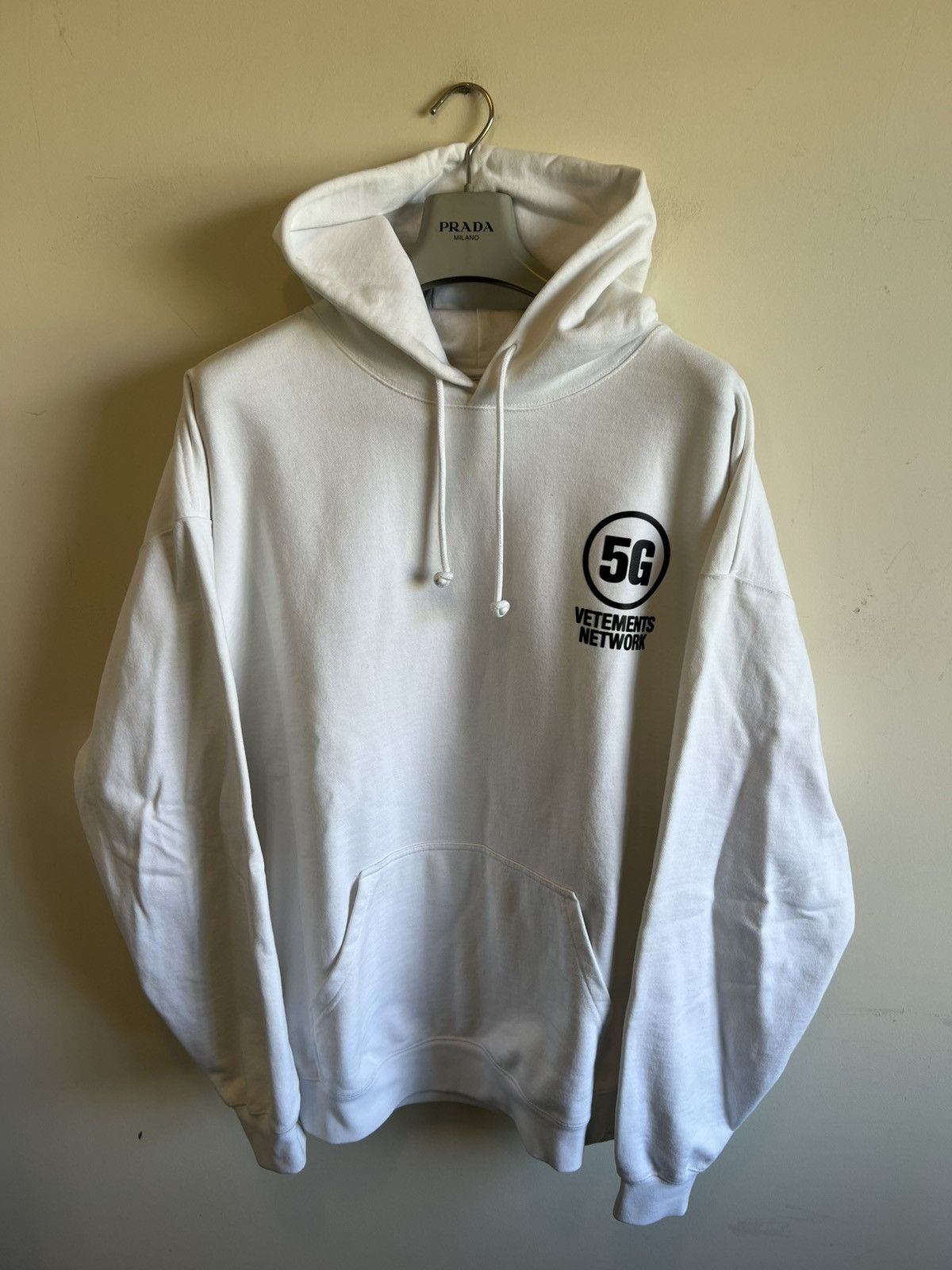 Vetements 5G Vetements Network Hoodie Black White Size US S / EU 44-46 / 1 - 2 Thumbnail