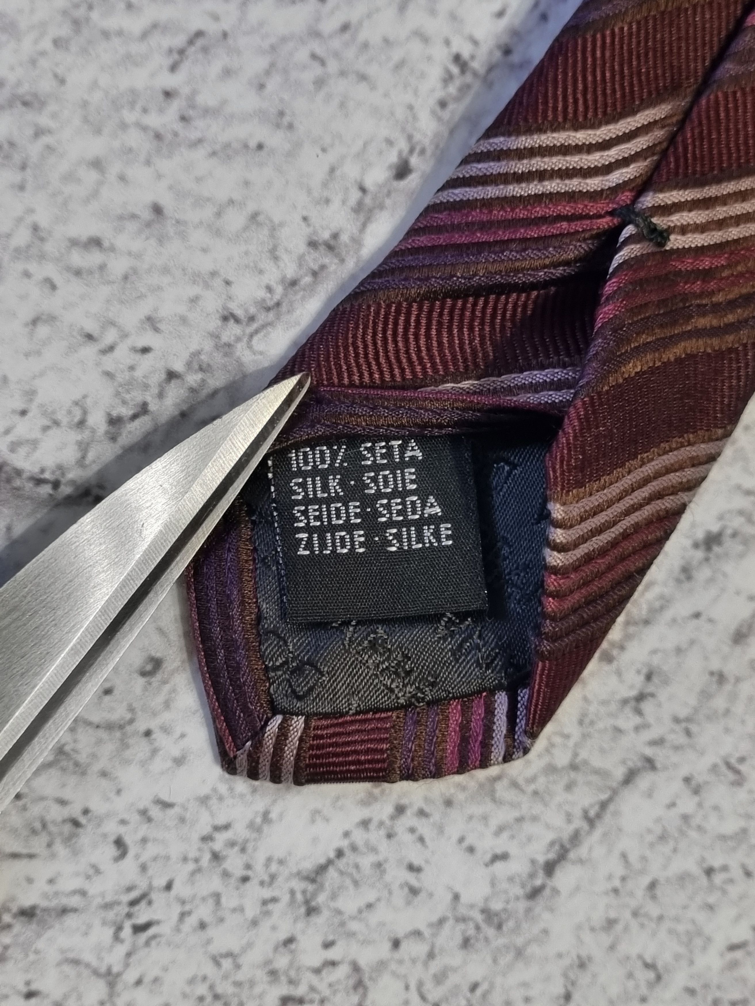Dolce & Gabbana Beautiful Dolce & Gabbana Striped Silk Tie Size ONE SIZE - 6 Thumbnail