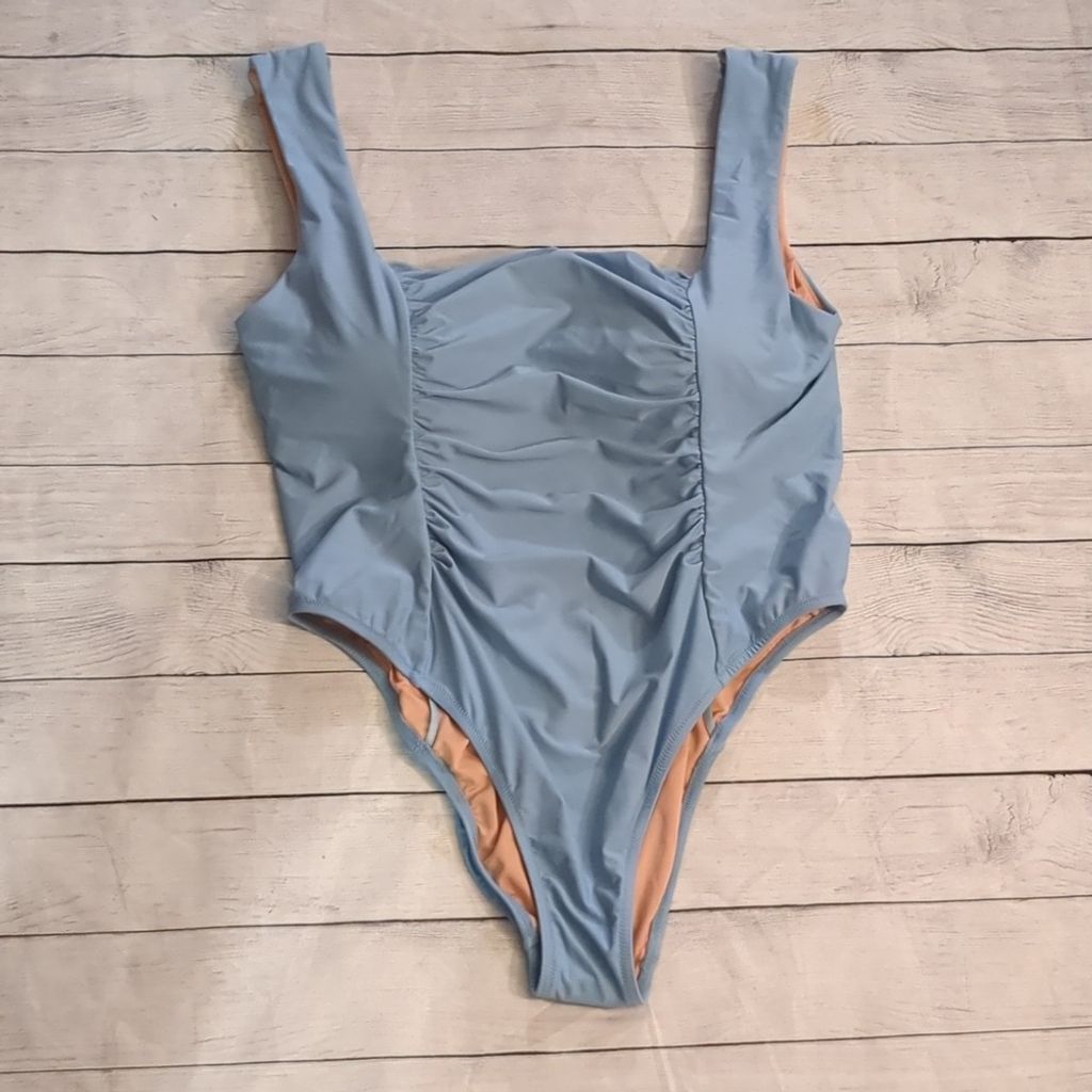 J.Crew J. Crew blue swimsuit size 20 Size ONE SIZE - 1 Thumbnail
