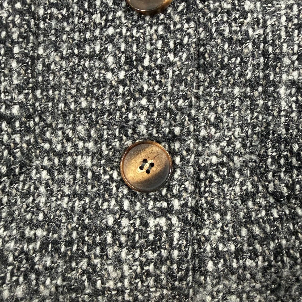 Max Mara 'S Max Mara "Design For Easy Living" Tweed Wool Jacket Size S / US 4 / IT 40 - 11 Thumbnail