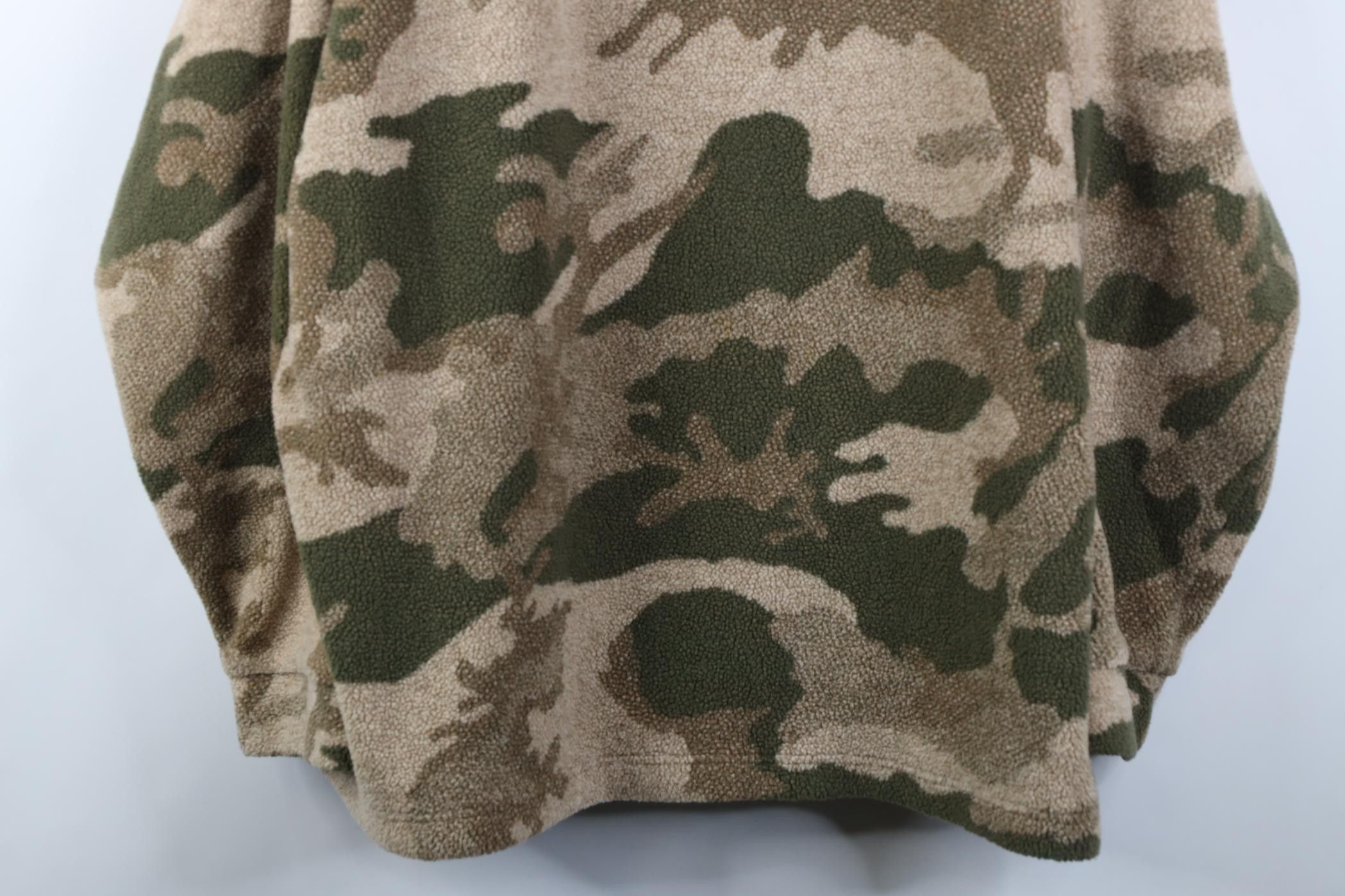 Cabelas Vintage 90s Cabelas Deep Pile Fleece Sweater Jacket Swacket Size US XXL / EU 58 / 5 - 3 Thumbnail