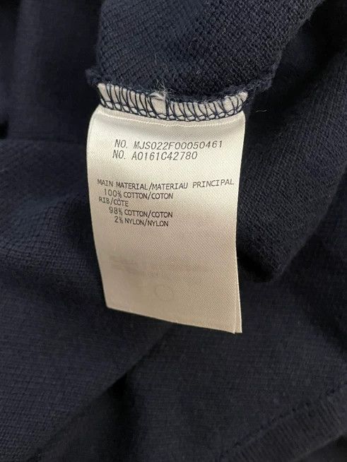 Thom Browne Thom browne Dark blue four-striped long-sleeved T-shirt 250 Size US XS / EU 42 / 0 - 7 Thumbnail