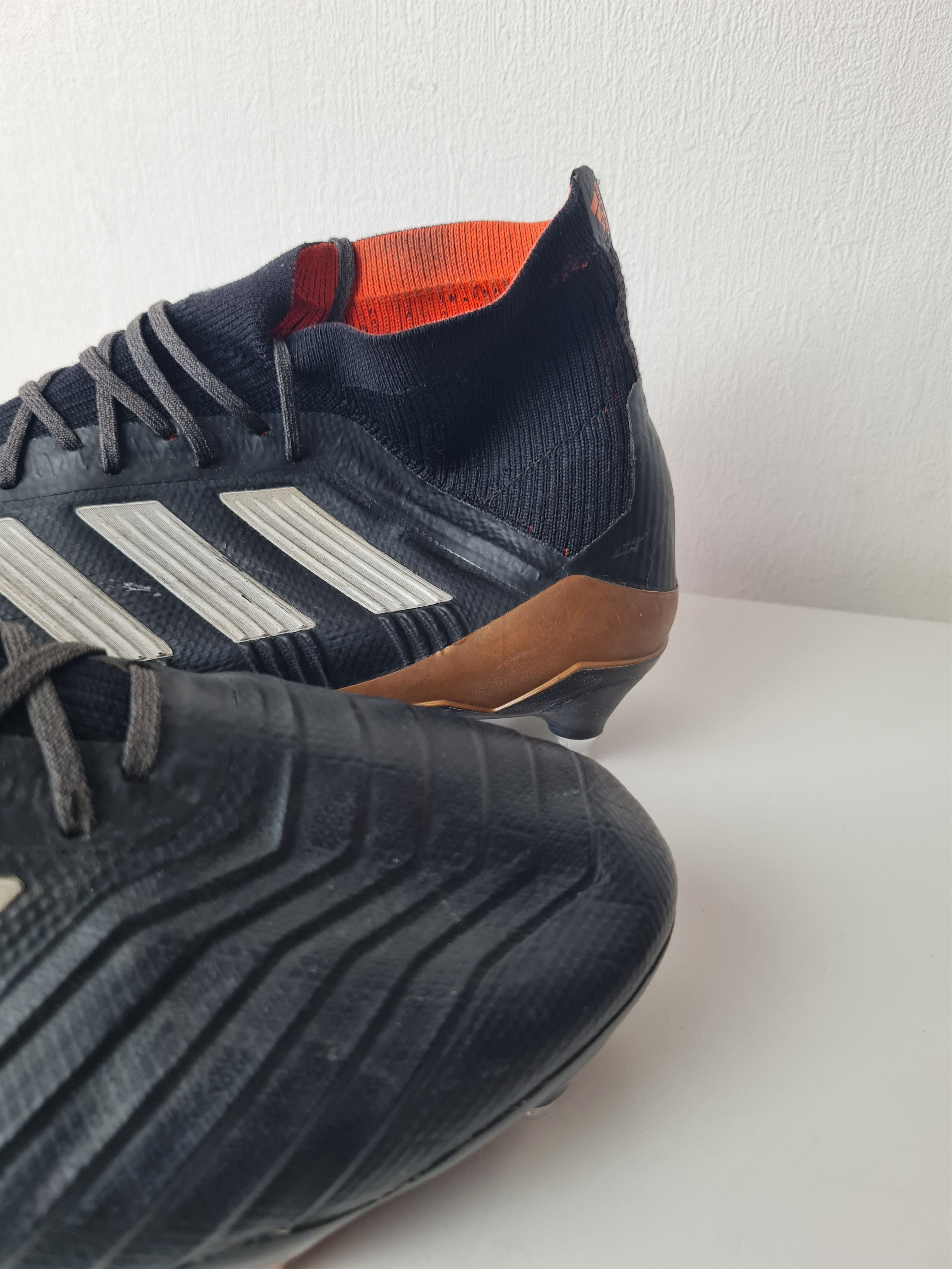 Adidas Football Soccer Boots Adidas Predator SG black Cleats UK8 Size US 9 / EU 42 - 4 Thumbnail