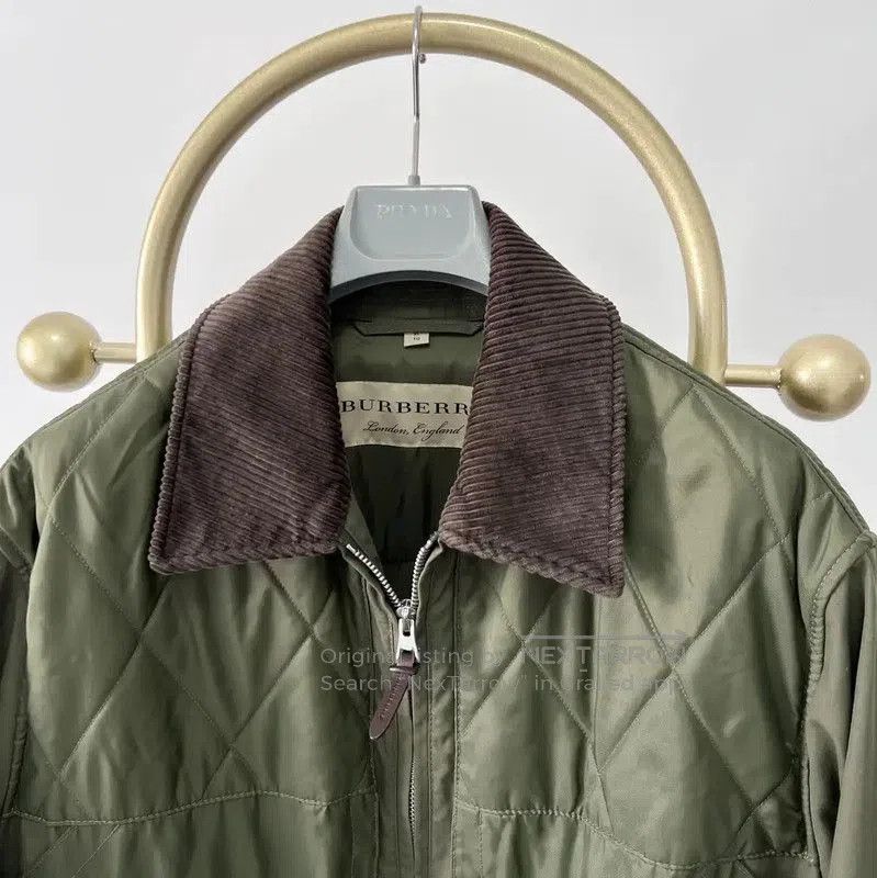 Burberry Burberry XL Green Quilted Jacket for Men. Size US XL / EU 56 / 4 - 2 Thumbnail