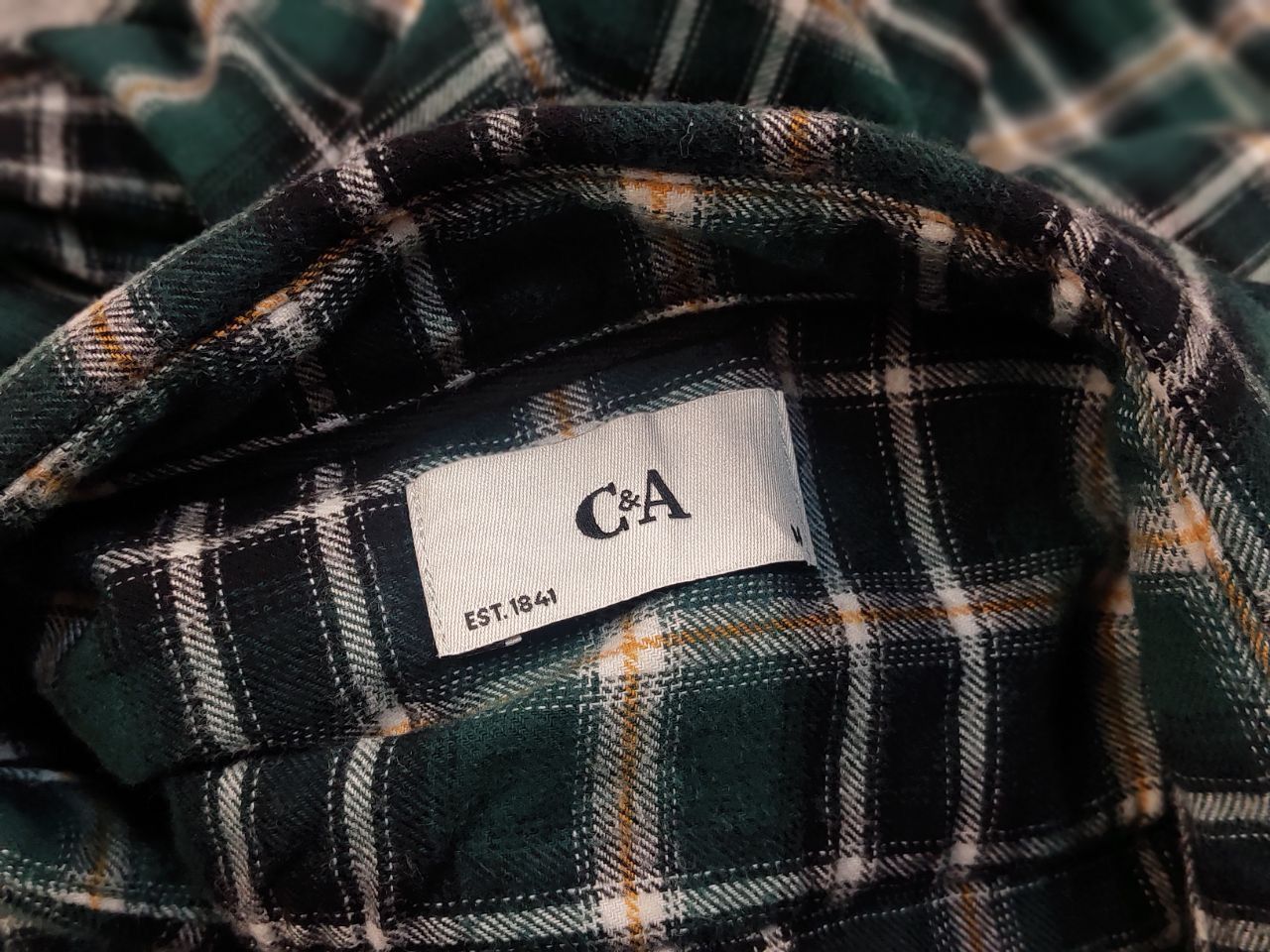 Flannel Vintage 90's Flannel Checkered Dark Shirt Travis Scott Style Size US M / EU 48-50 / 2 - 11 Thumbnail