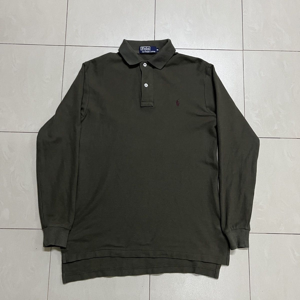 Polo Ralph Lauren × Ralph Lauren × Vintage Vintage Ralph Lauren Longsleeve Polo Shirt Size US S / EU 44-46 / 1 - 2 Thumbnail