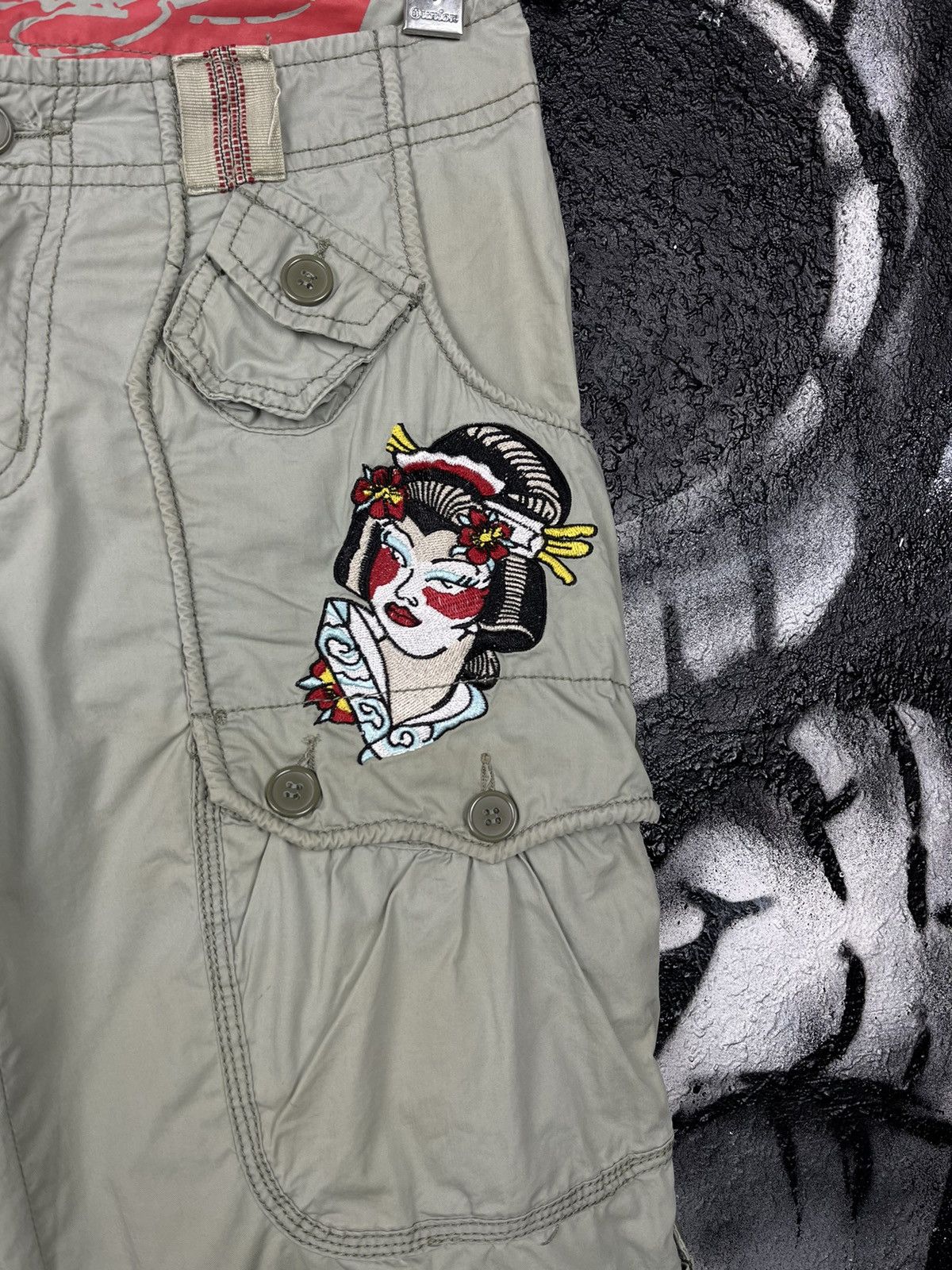 Ed Hardy Ed Hardy By Christian Audigier Cargo Shorts Women’s Size M Size 27" / US 4 / IT 40 - 4 Thumbnail