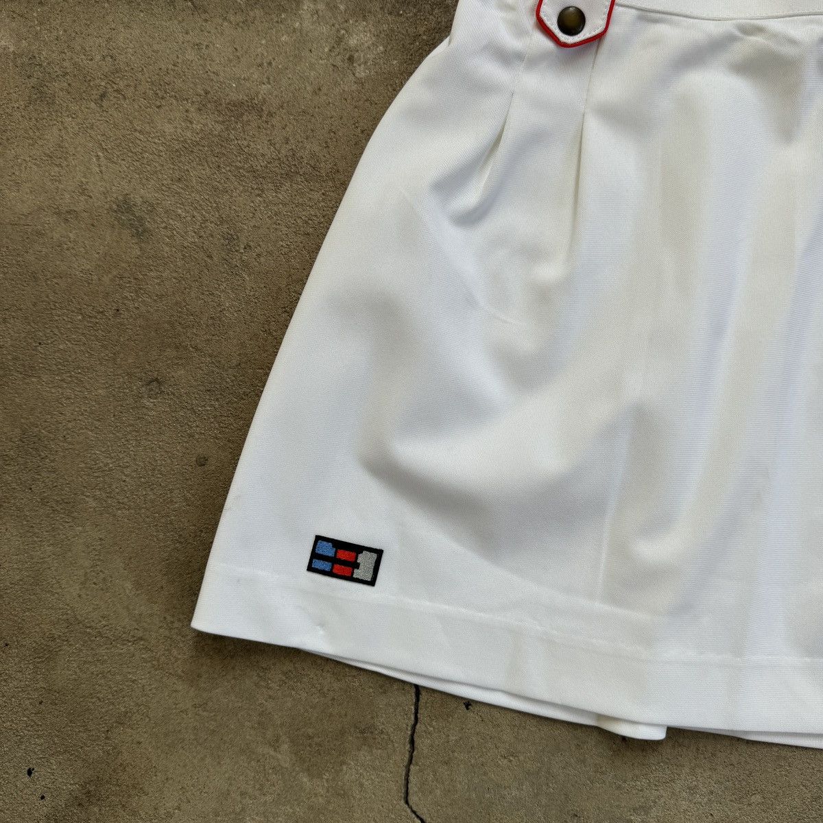 Japanese Brand Vintage Yamaha Japan Tennis White Mini Skirt Size 25" / US 0 / IT 36 - 5 Thumbnail