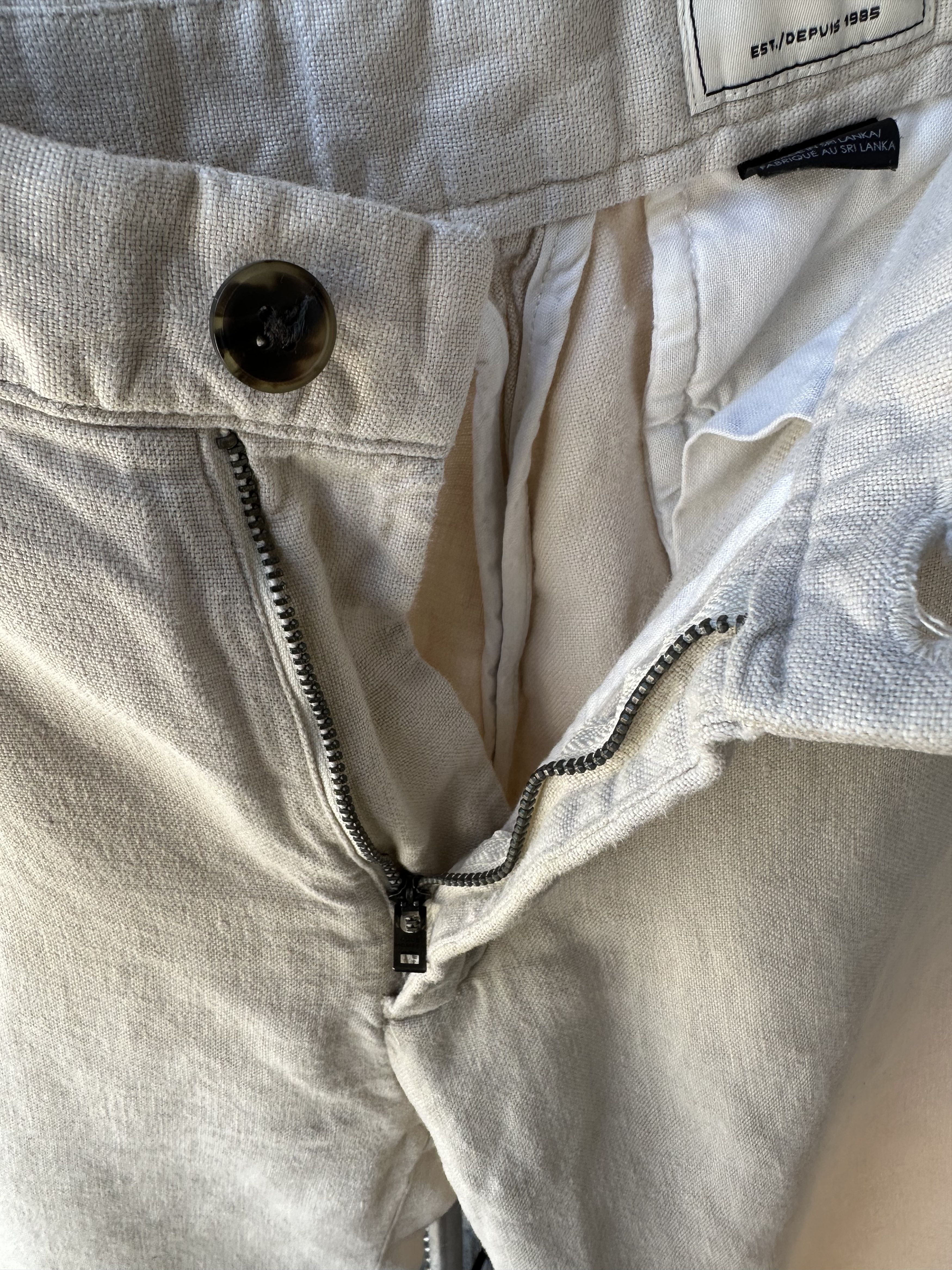 Club Monaco Linen Shorts Size US 31 - 3 Thumbnail