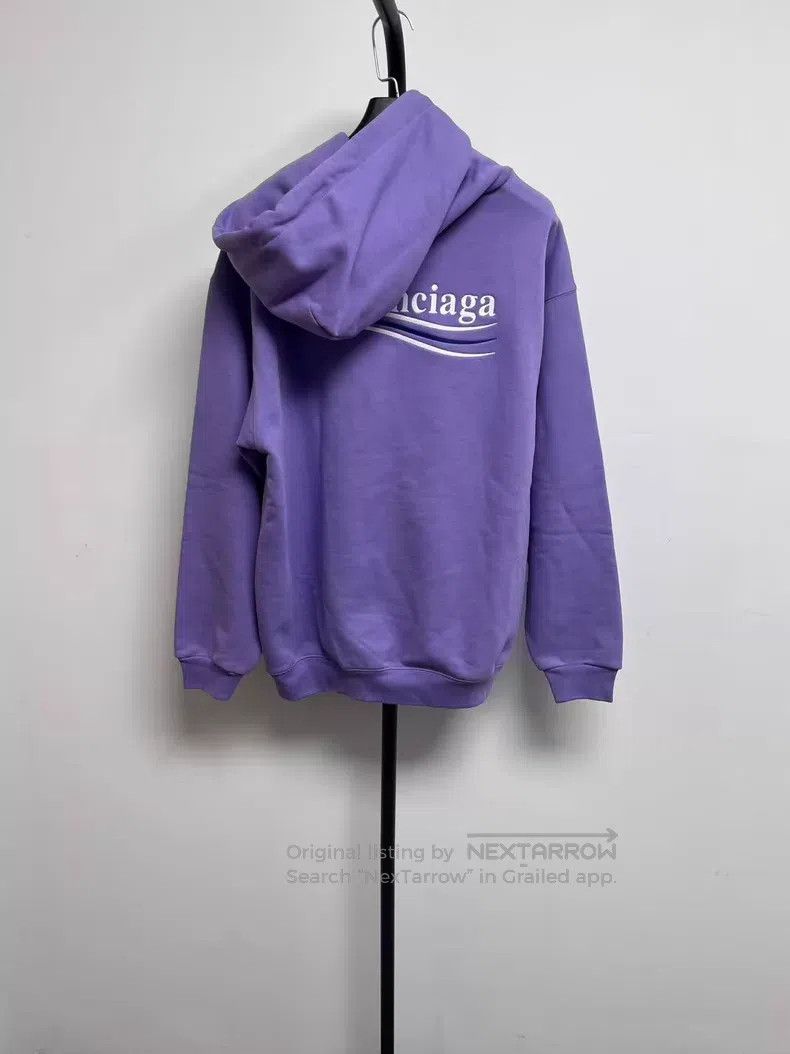 Balenciaga Balenciaga Logo Alphabet Embroidered Hooded Zip-Up Sweatsh Size XS / US 0-2 / IT 36-38 - 2 Thumbnail