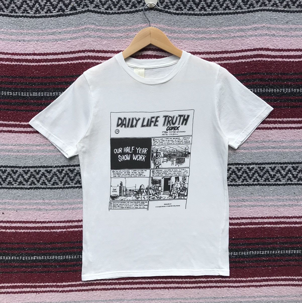 Japanese Brand × N.Hoolywood N.Hoolywood X Jim Bow Comic Art Tee Mister Hoolywood Size US S / EU 44-46 / 1 - 1 Thumbnail