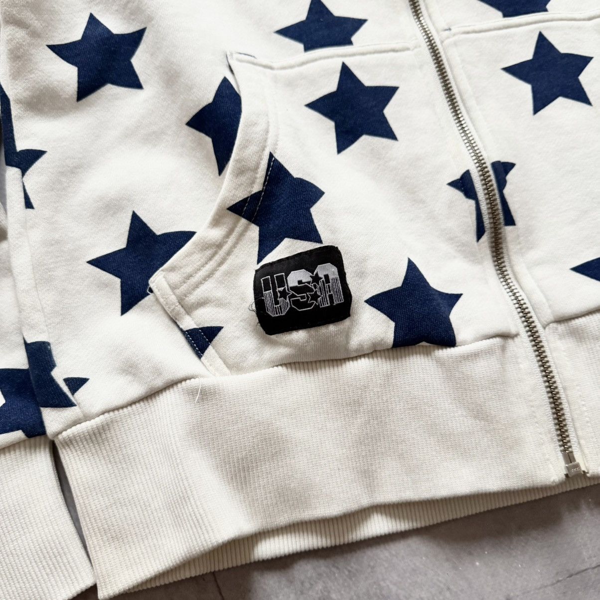 Hysteric Glamour Y2K Paul Frank USA Uncle Sam Julius Star Zip Hoodie Logo Size L / US 10 / IT 46 - 6 Thumbnail