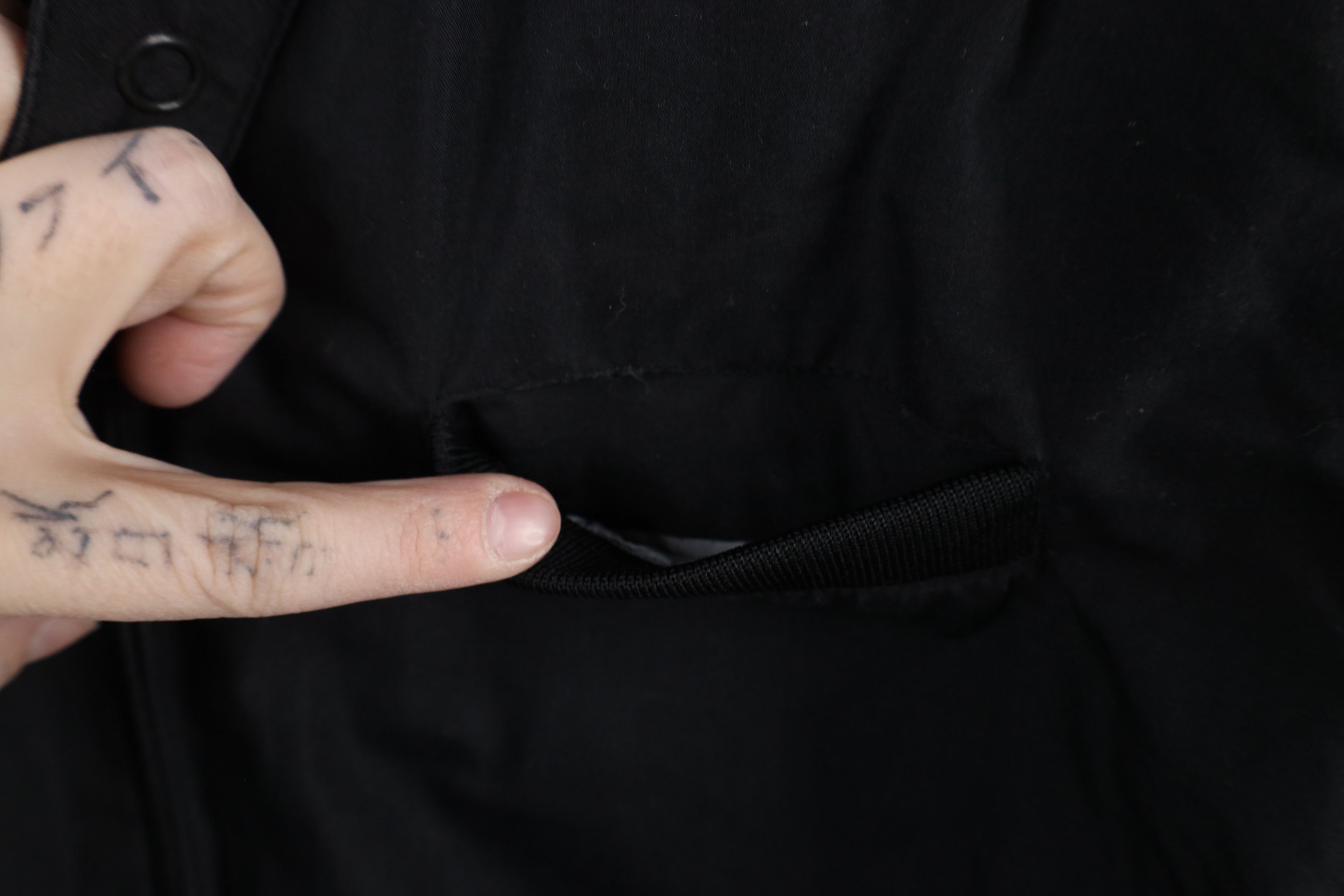 Members Only × Vintage Vintage 90s Members Only Cafe Racer Bomber Jacket Black Size US L / EU 52-54 / 3 - 6 Thumbnail