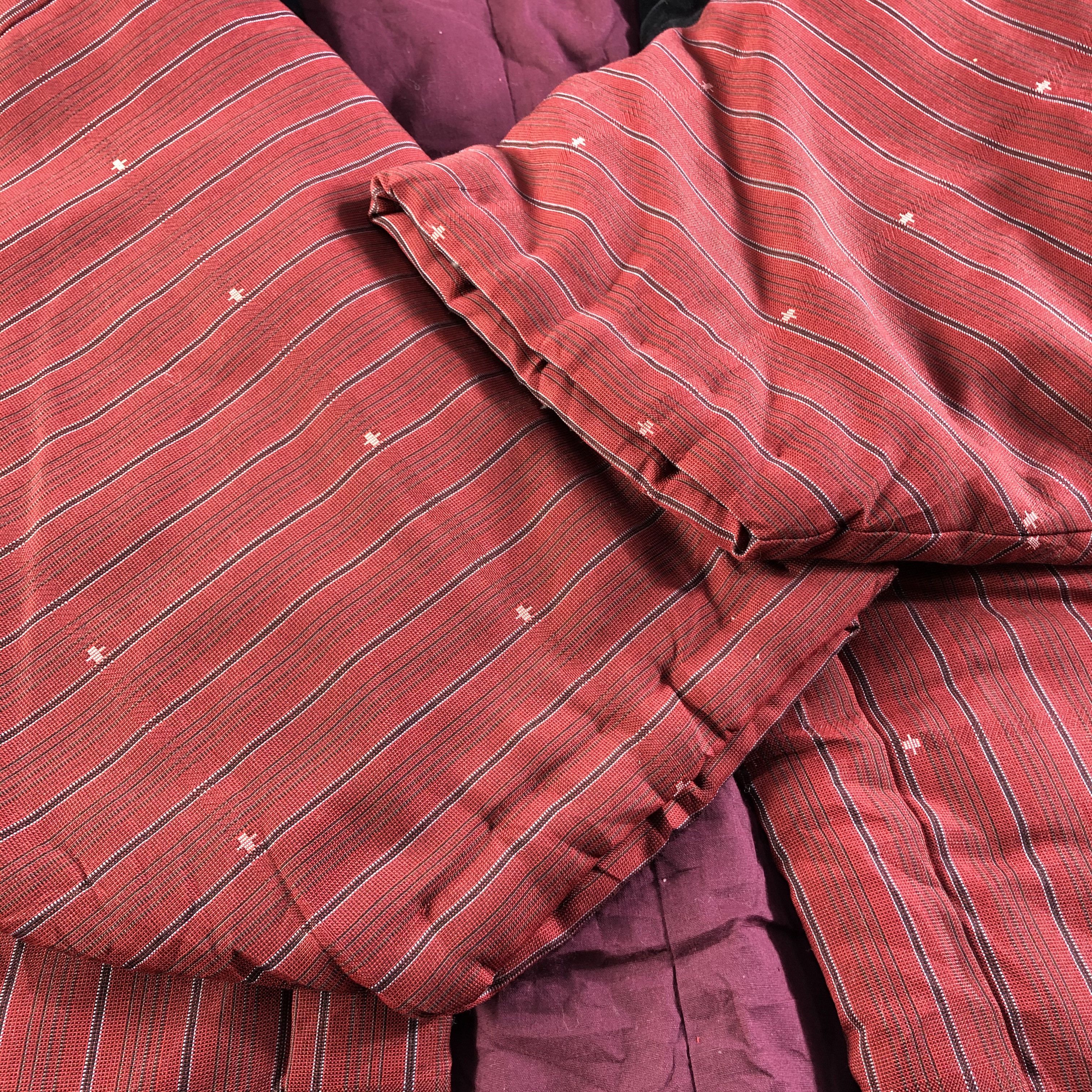 Japanese Brand Vintage Japanese Stripe Kimono Jacket Size US L / EU 52-54 / 3 - 4 Thumbnail
