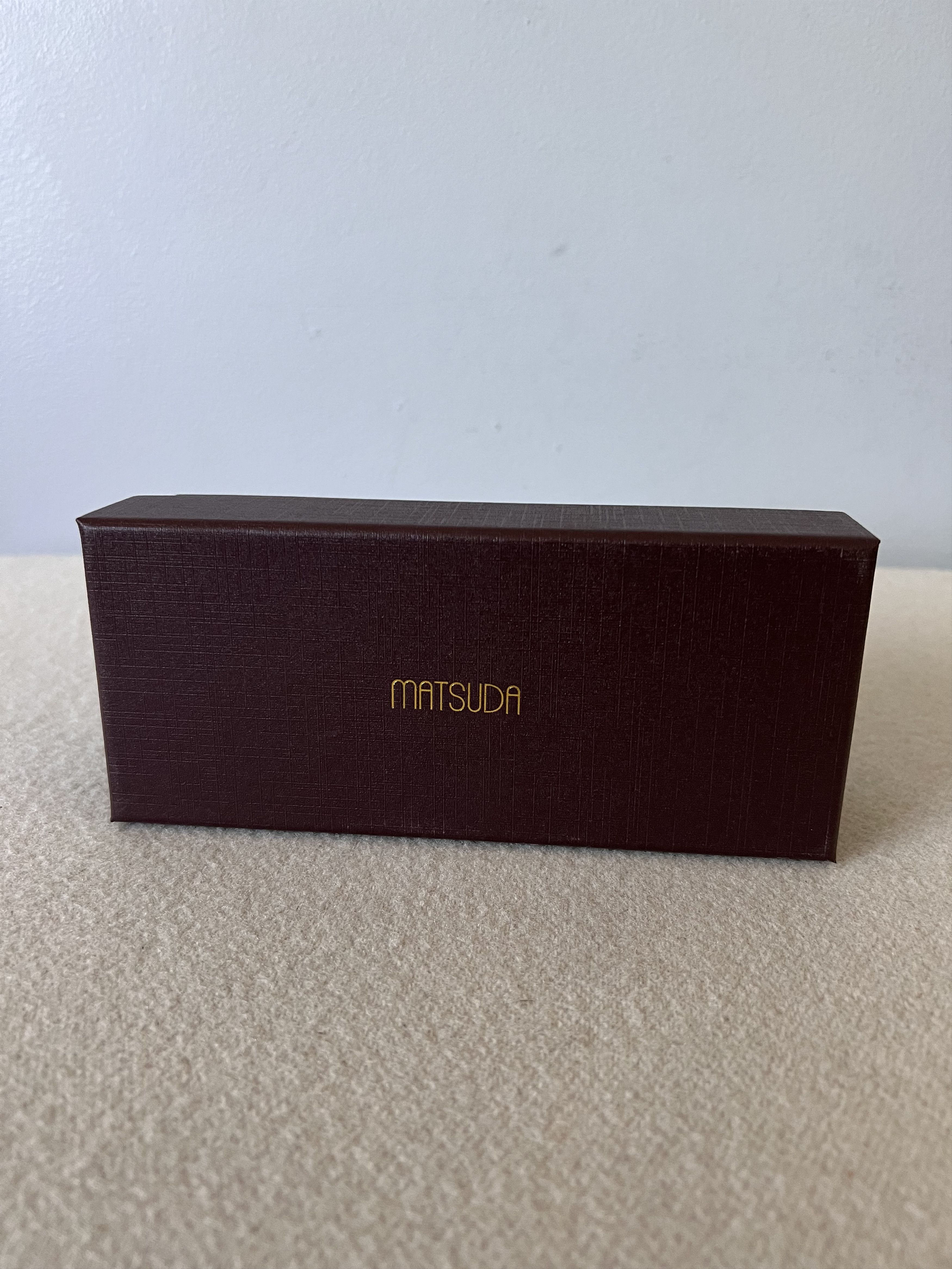 Matsuda Matsuda M2046 Cat Eye Sunglasses in Demi Size ONE SIZE - 8 Thumbnail