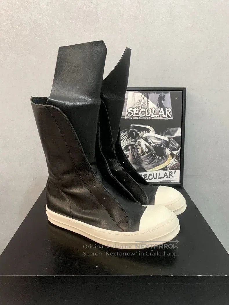 Rick Owens Rick Owens Classic Black High. Size US 8 / EU 41 - 2 Thumbnail