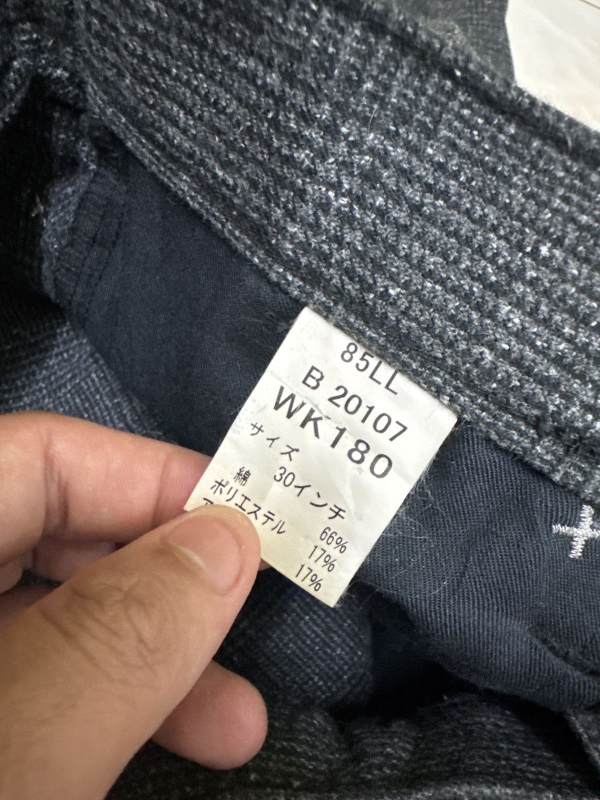 Japanese Brand FLARE WILD KHAKIS WOOL TROUSER PLAID PANT VTG Size US 28 / EU 44 - 13 Thumbnail