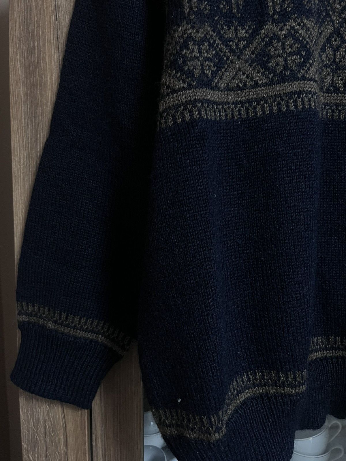 Dale Of Norway Dale Of Norway Vintage Sport Wool 1/4 Zip Sweater Dog Hunt Size US L / EU 52-54 / 3 - 4 Thumbnail