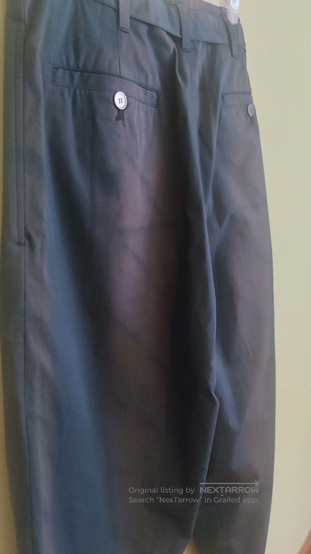 JiyongKim Jiyongkim Handcrafted Work Trousers. Size US 30 / EU 46 - 3 Thumbnail