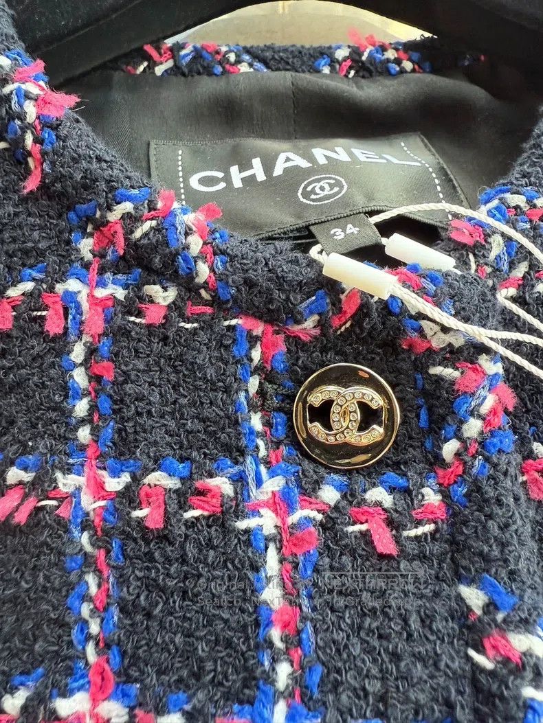 Chanel Chanel Plaid vest Size XXS / US 00 / IT 34 - 3 Thumbnail