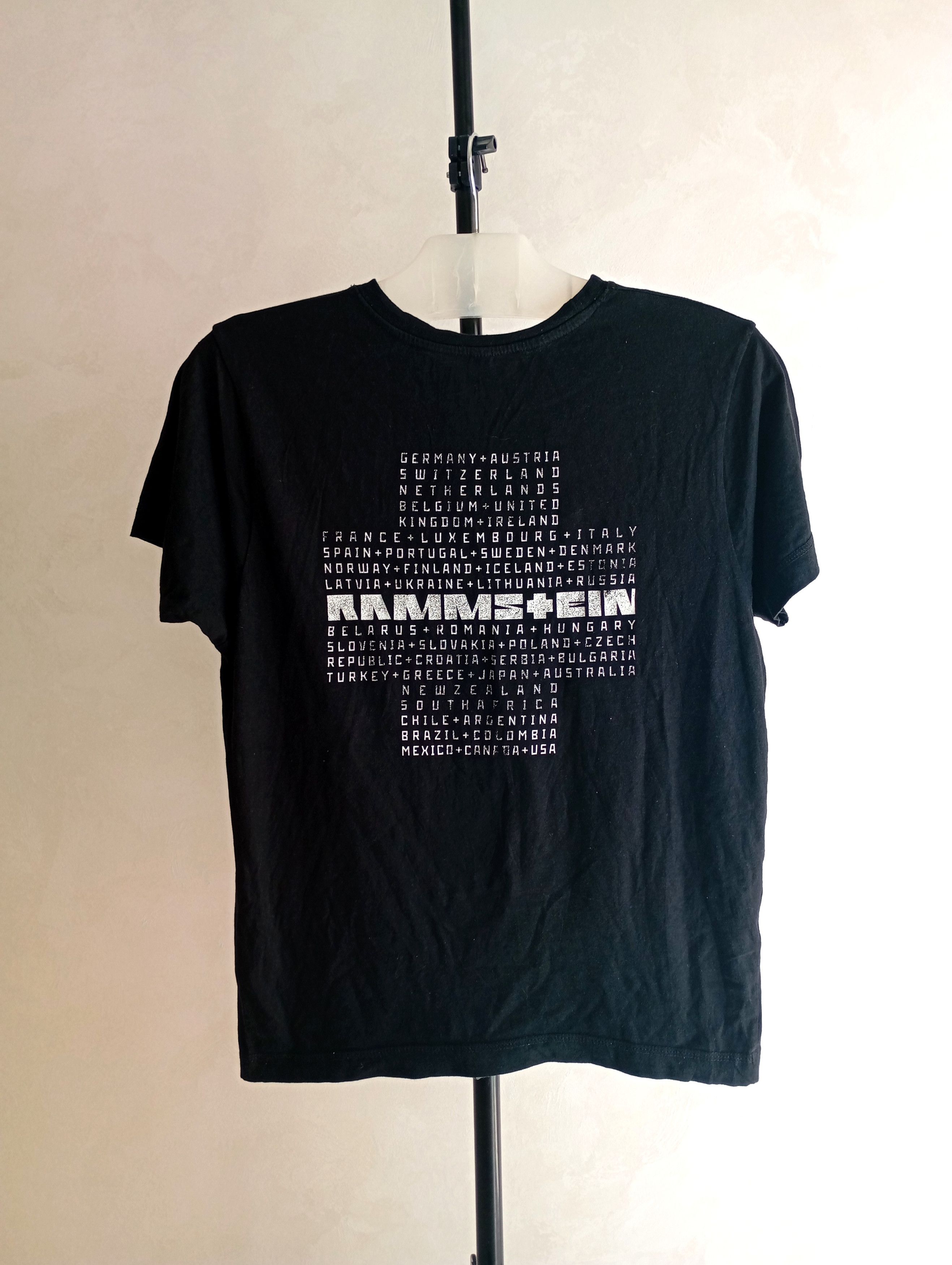 Band Tees Rammstein 1994 Vintage Rock Band Tour T-Shirt Tee Size US M / EU 48-50 / 2 - 2 Thumbnail