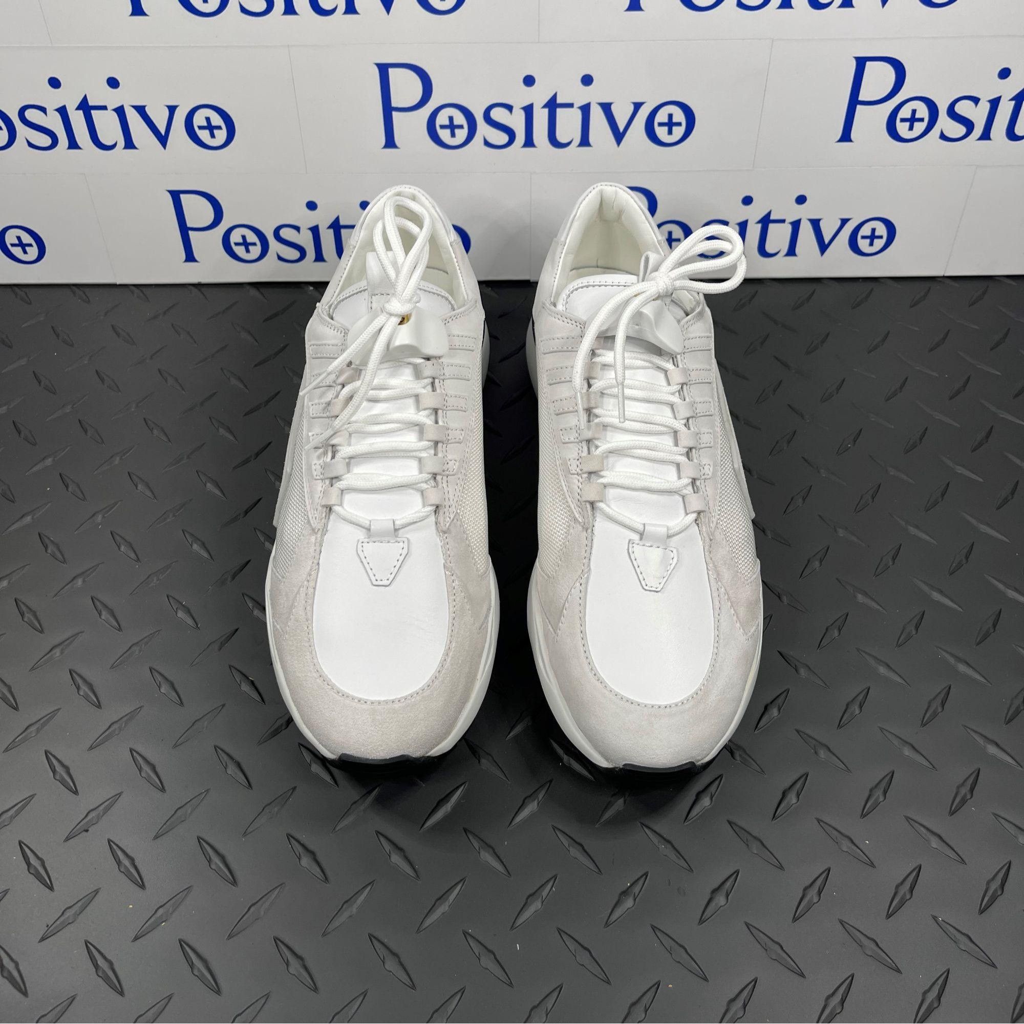 Buscemi Buscemi Run 2 White Suede Sneakers US 6 EU 39 Size US 6 / EU 39 - 3 Thumbnail