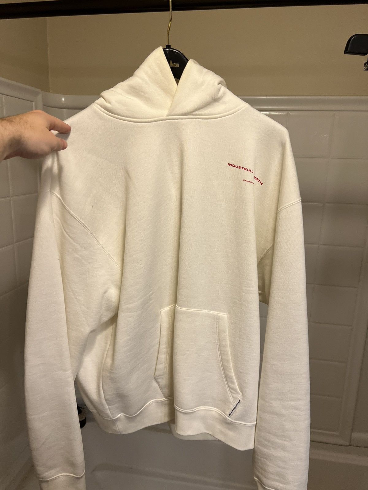 Alexander Wang White hoodie Size US XL / EU 56 / 4 - 2 Thumbnail